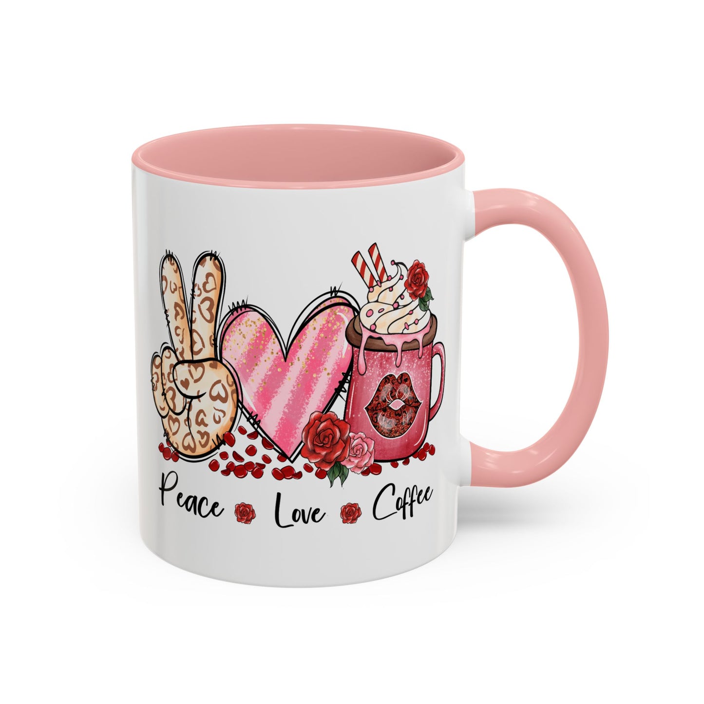 Humor Mug - Peace Love Coffee