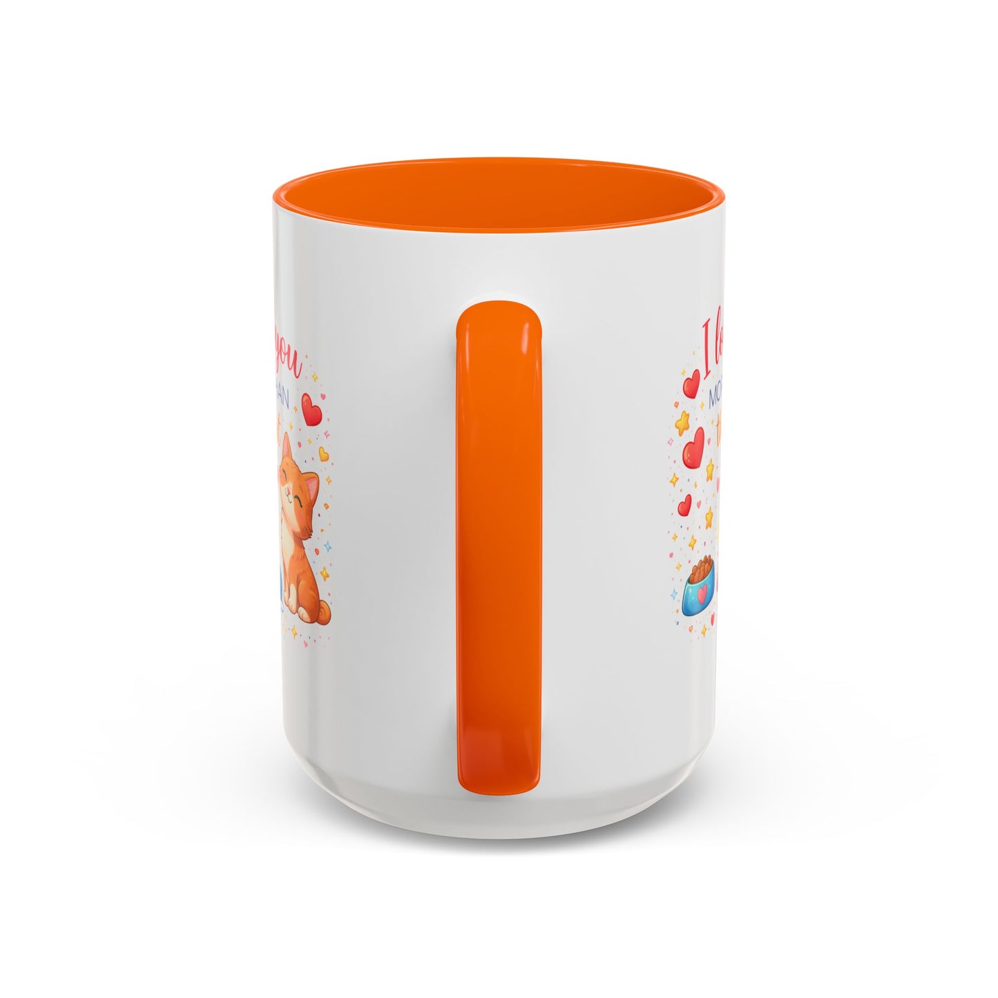 Anniversary Mug - I Love You More Than The Cat