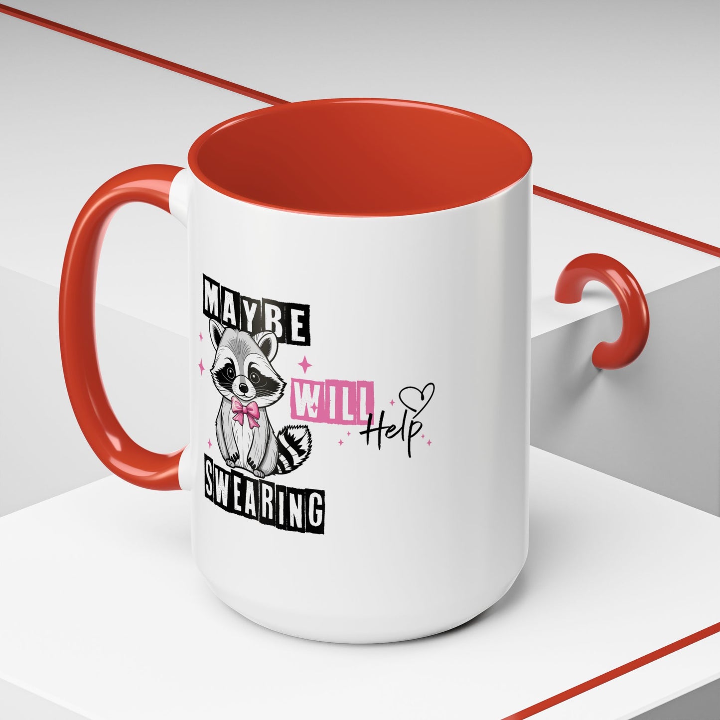 Humor Mug - Maybe Swearing Will Help