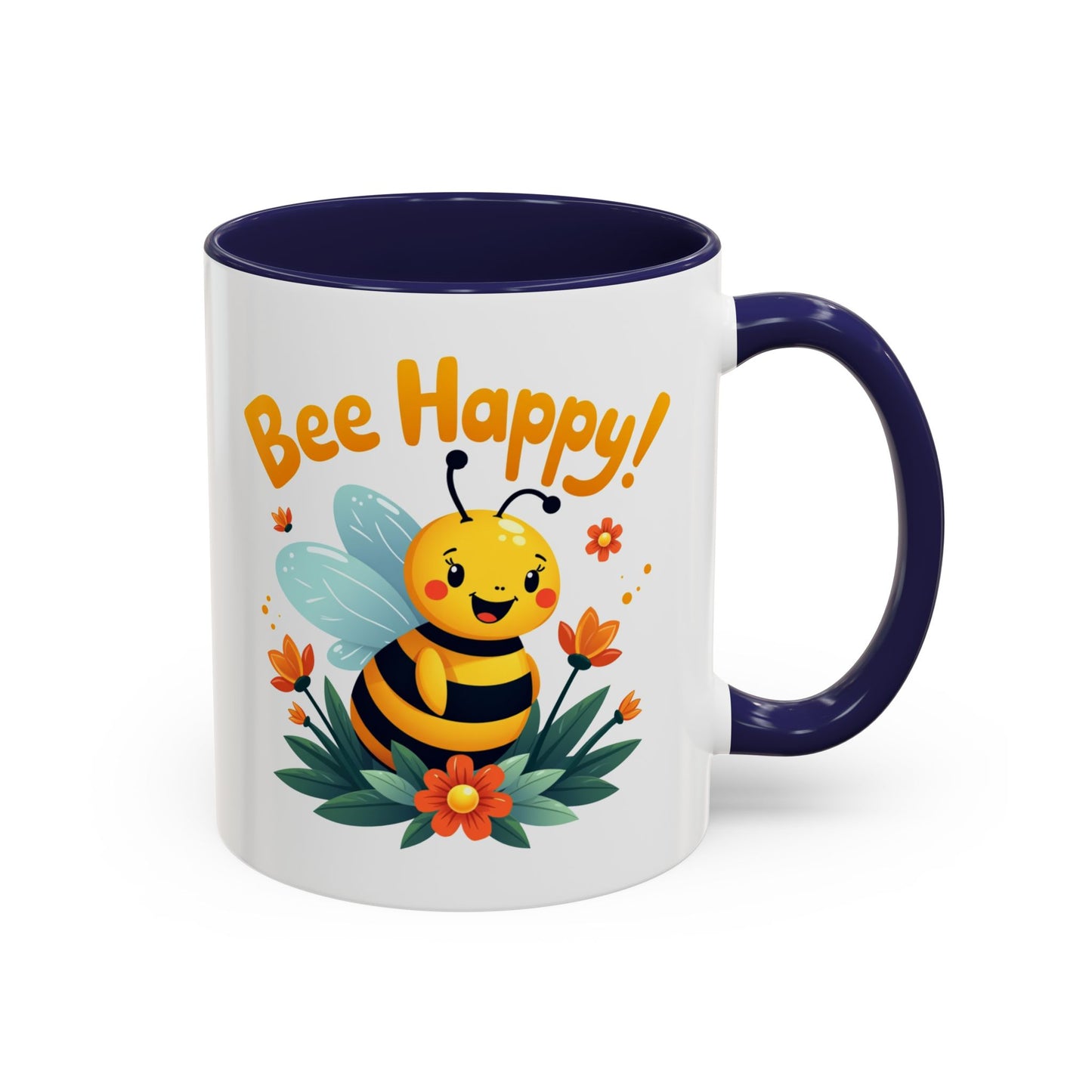 Motivation Mug - Bee Happy