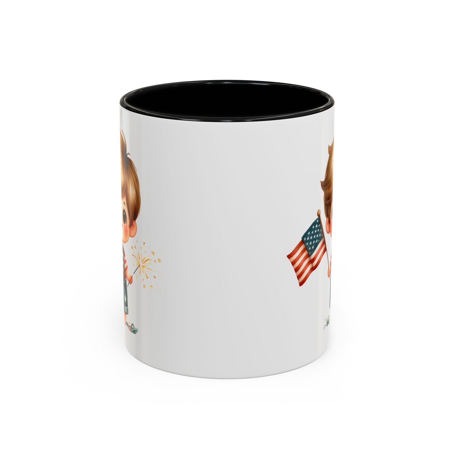 4th of July - American Boy Flag 2