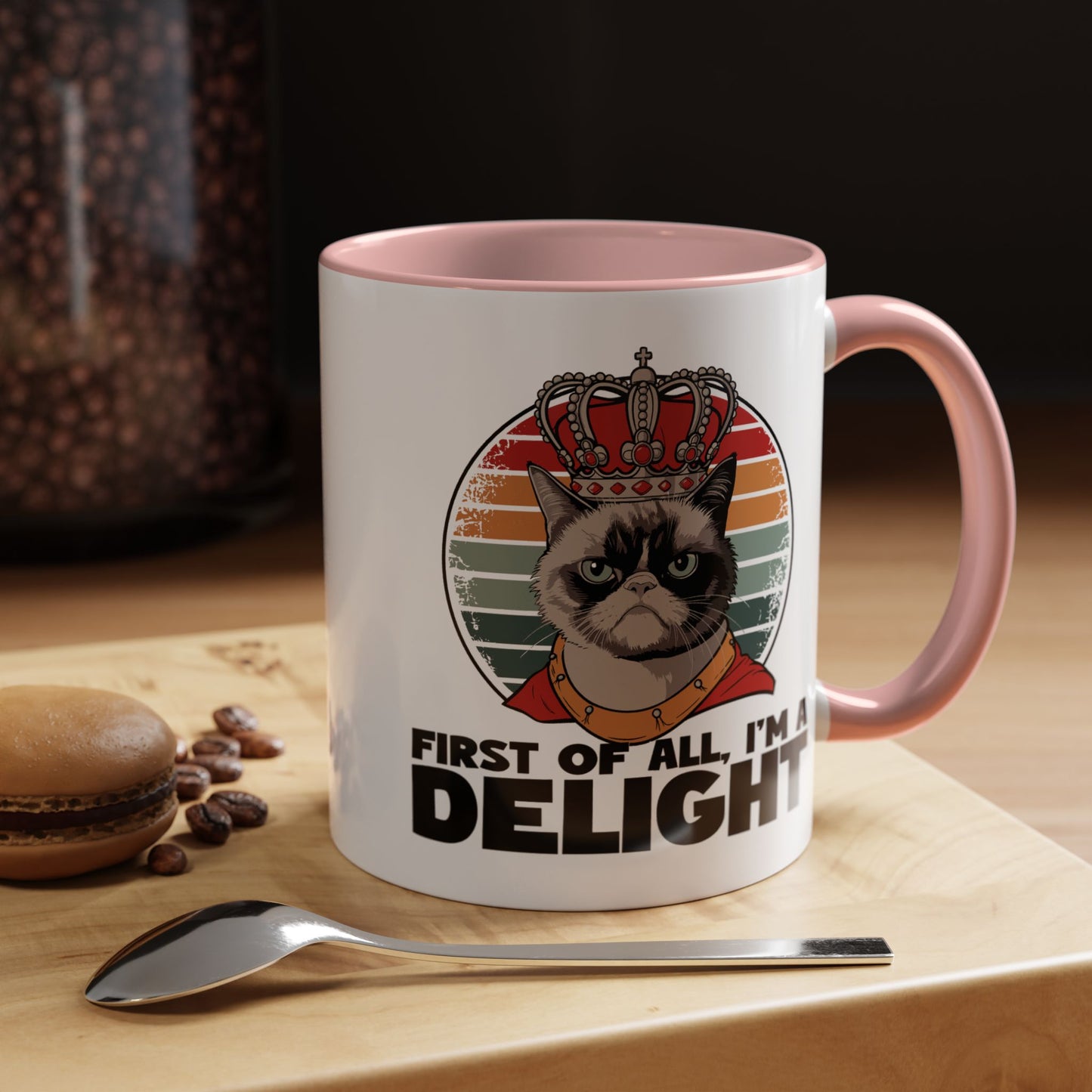 Animal Mug - First of All I'm a Delight