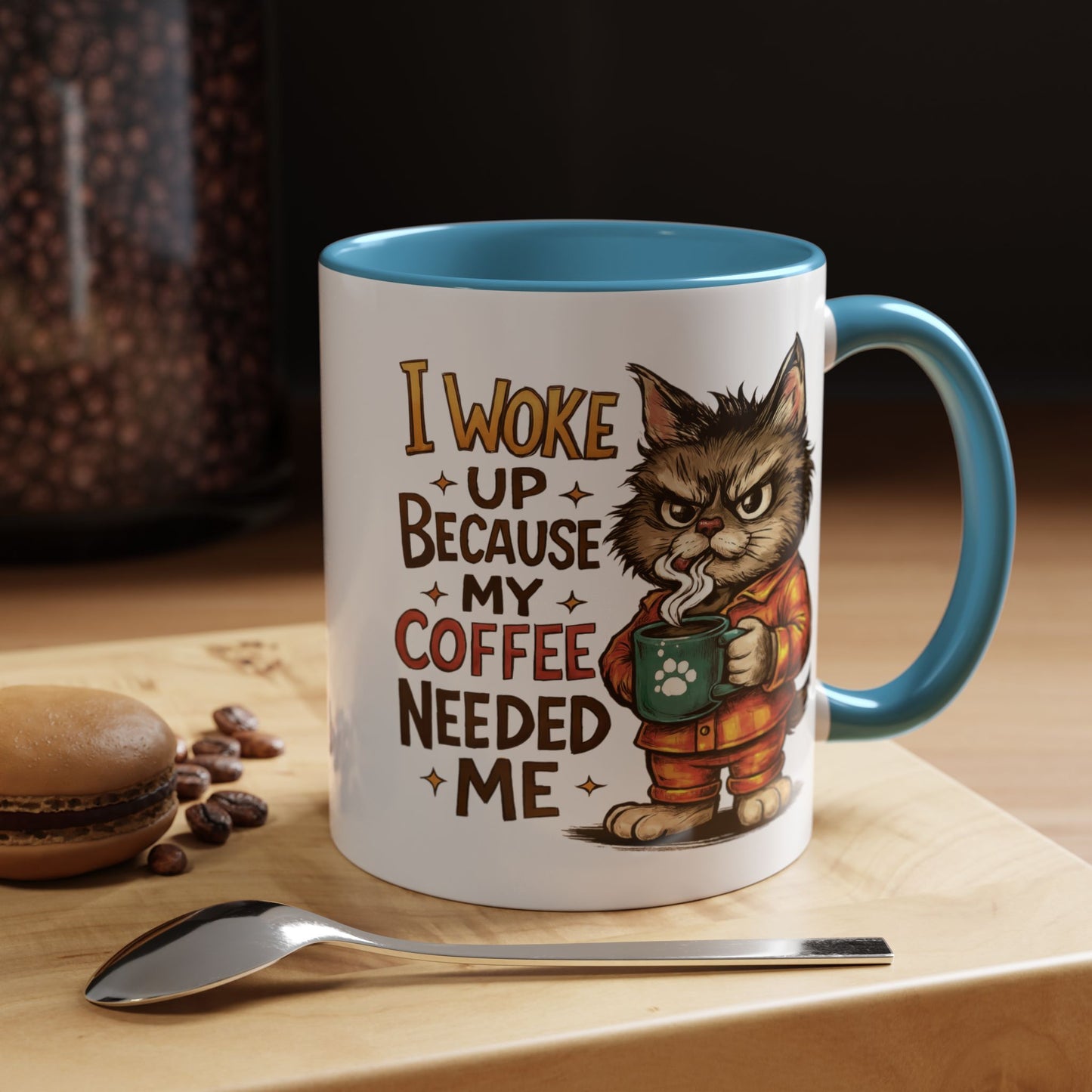 Animal Mug - I Woke Up Because