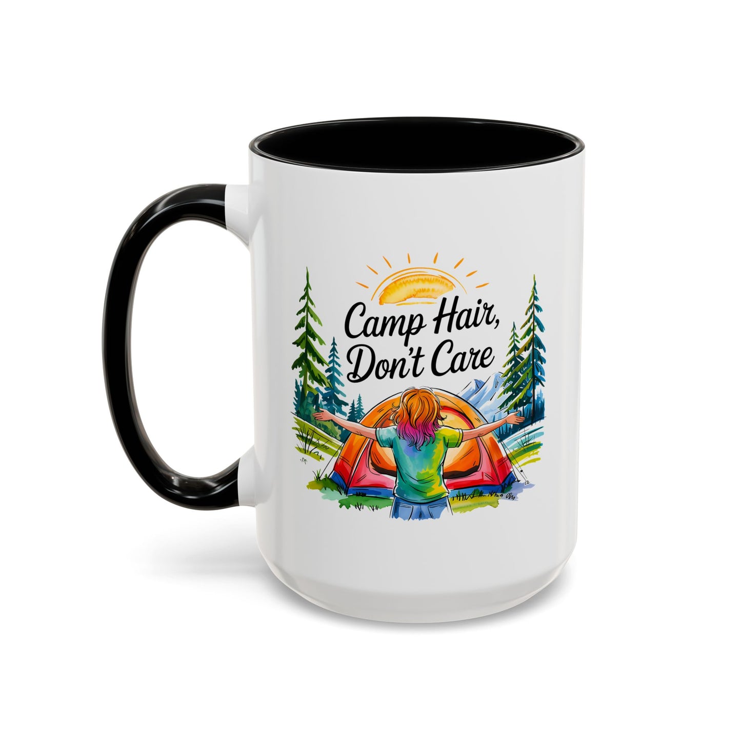 Adventure Mug - Camp Hair Don't Care