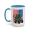 4th of July Mug - T Rex Riding Monster Truck