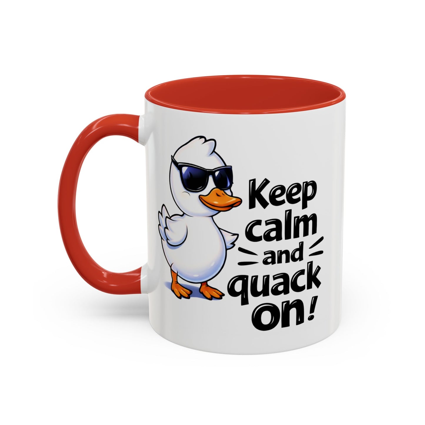 Wellness Mug - Keep Calm And Quack On