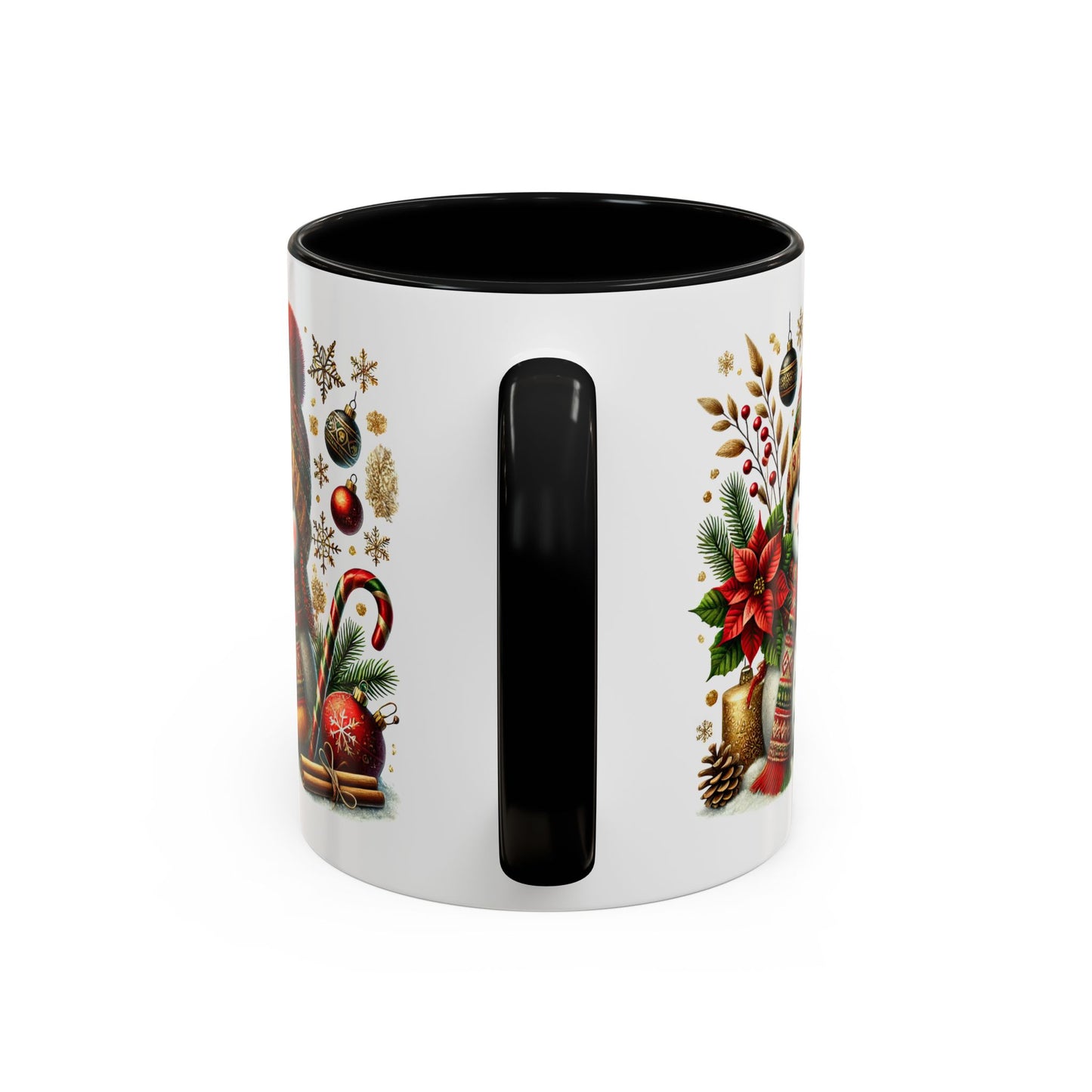 Christmas Mug - Snowman with Christmas Decorations