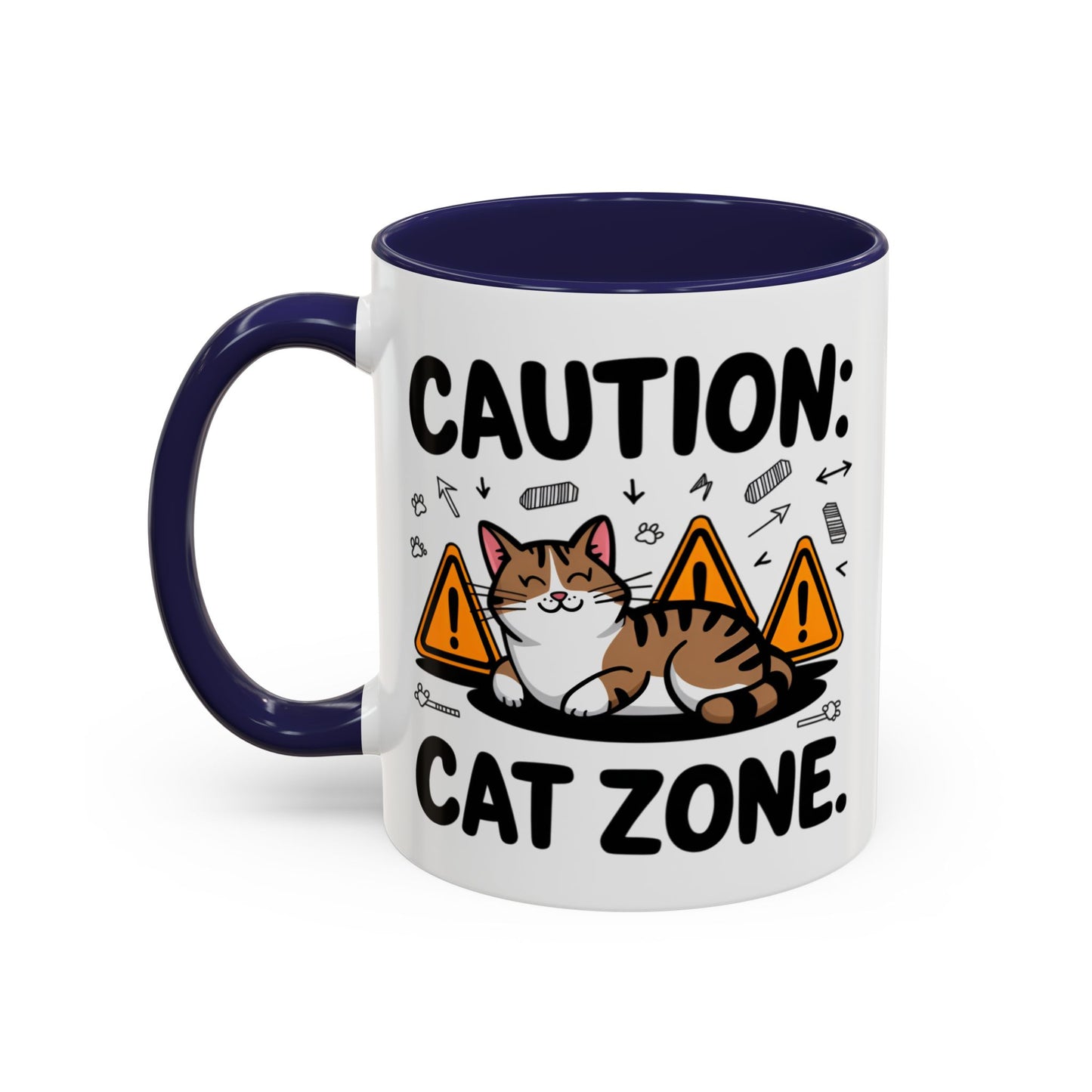 Animal Mug - Caution: Cat Zone