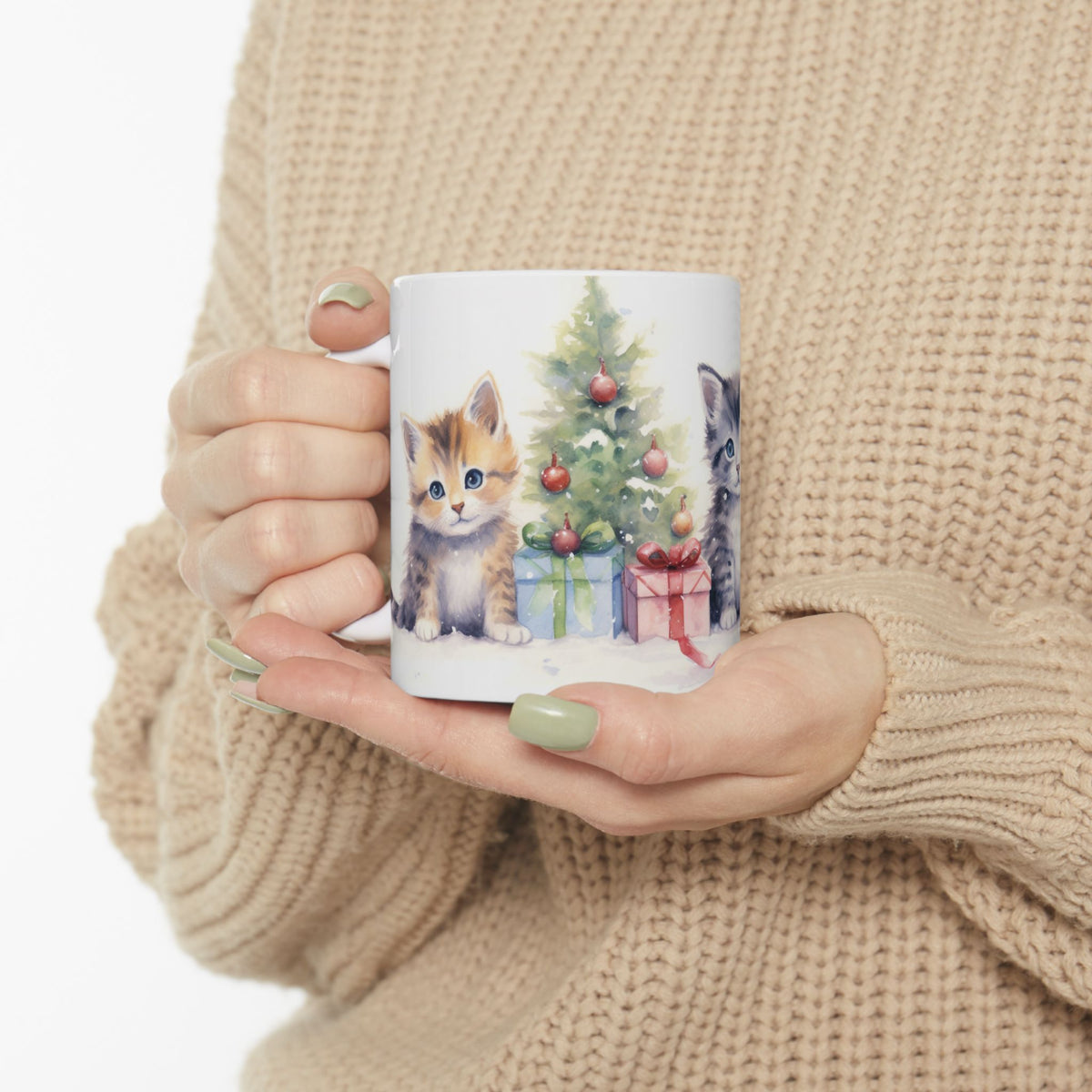 Chirstmas Mug - Christmas Cats
