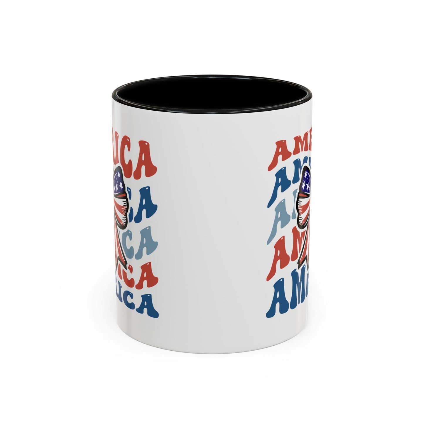 4th of July Mug - America Bow