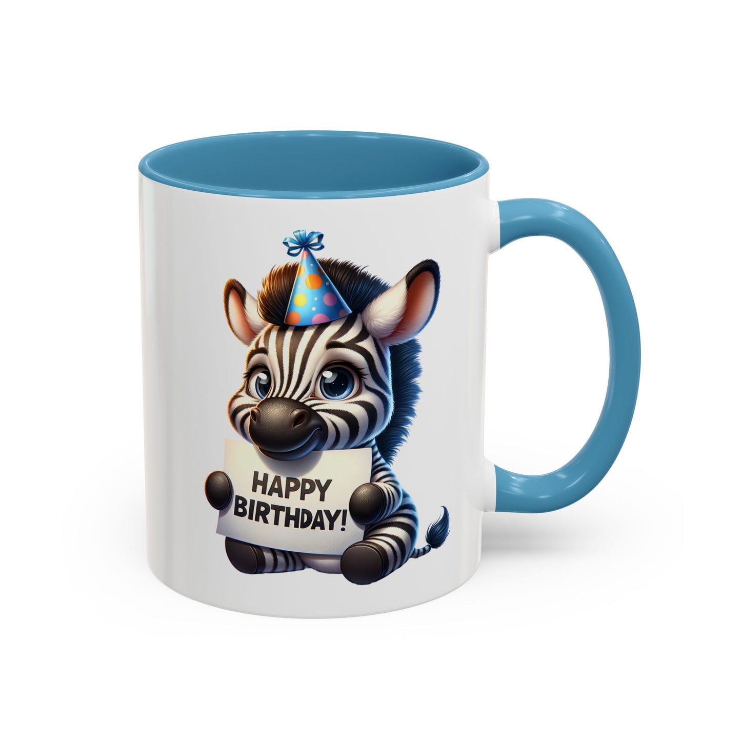 Birthday Mug - Zebra Clipart
