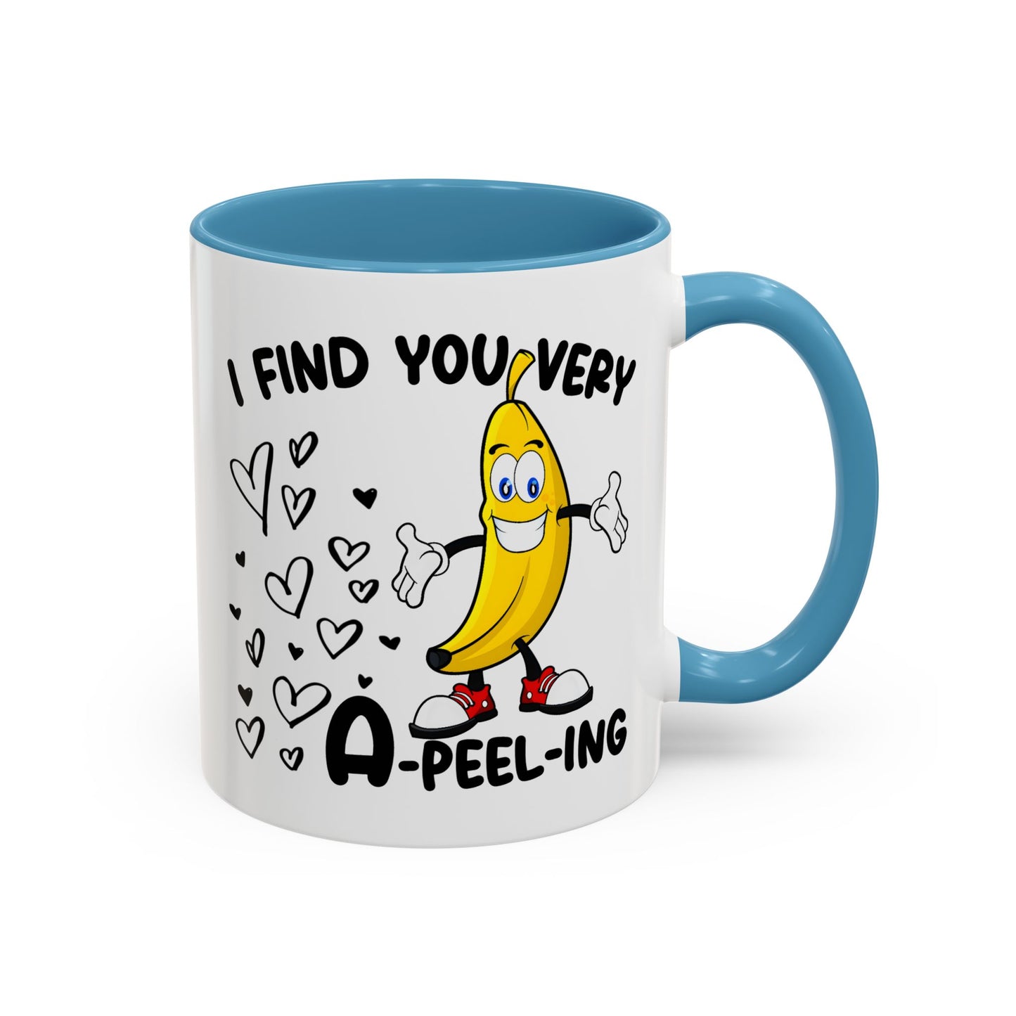 Adult Mug - I Find You Very A-Peel-Ing