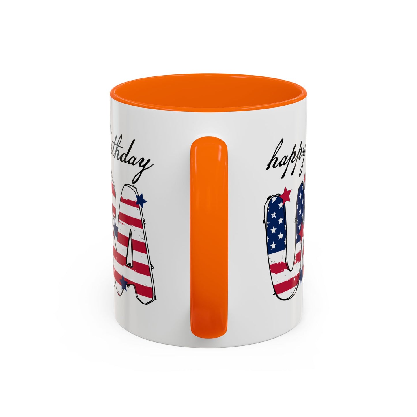 4th of July Mug - Happy Birthday USA