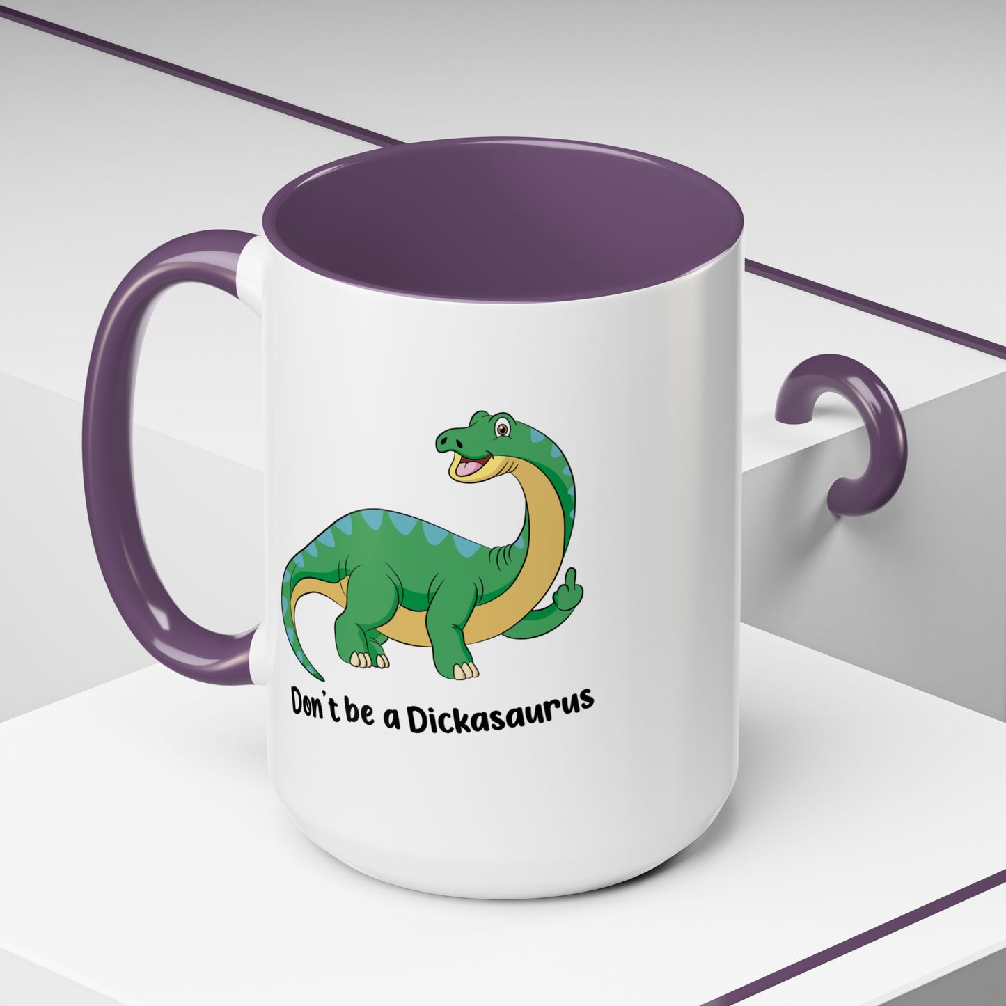 Adult Mug - Don't Be A Dickasaurus
