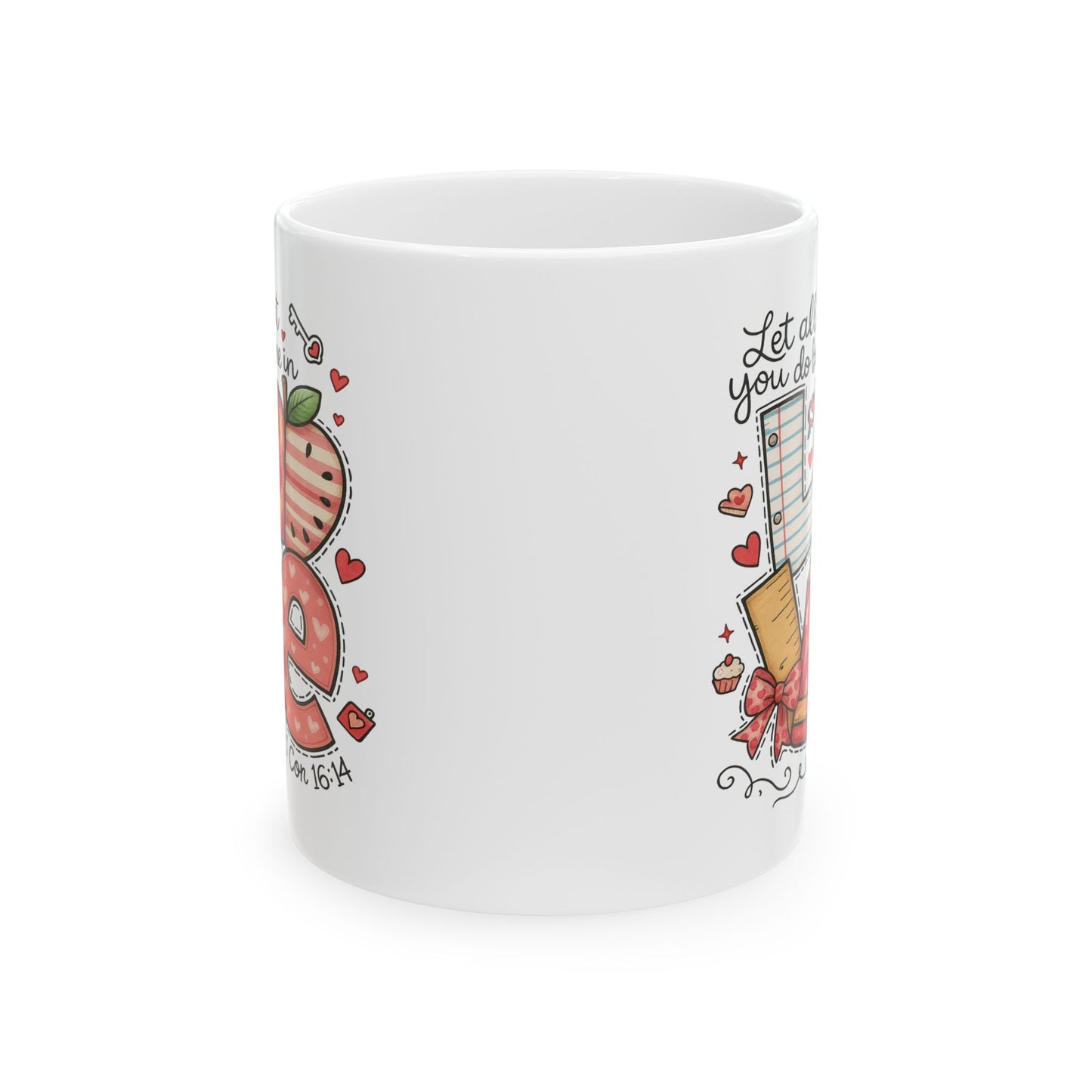 Anniversary Mug - Let All That You Do