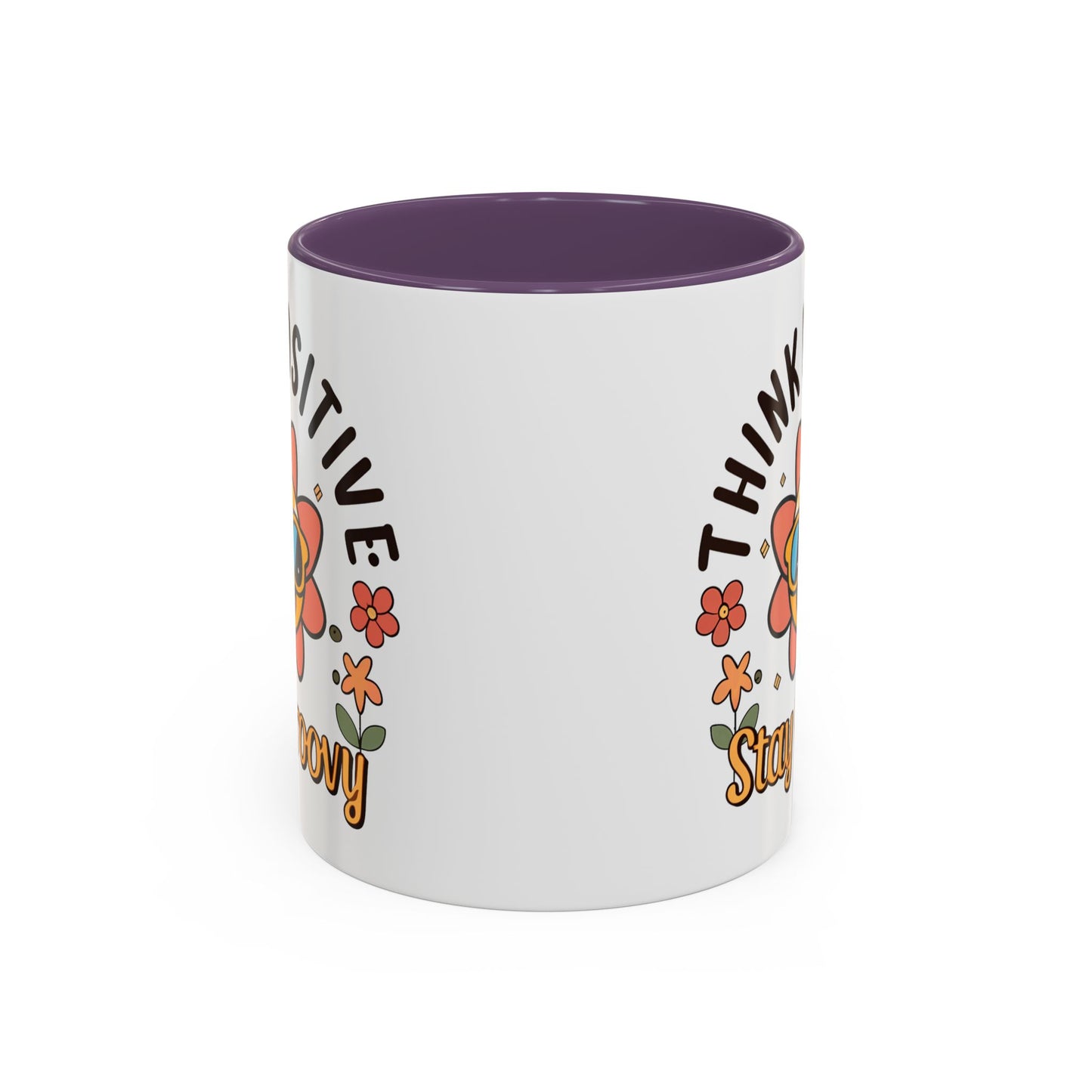 Wellness Mug - Think Positive Stay Groovy