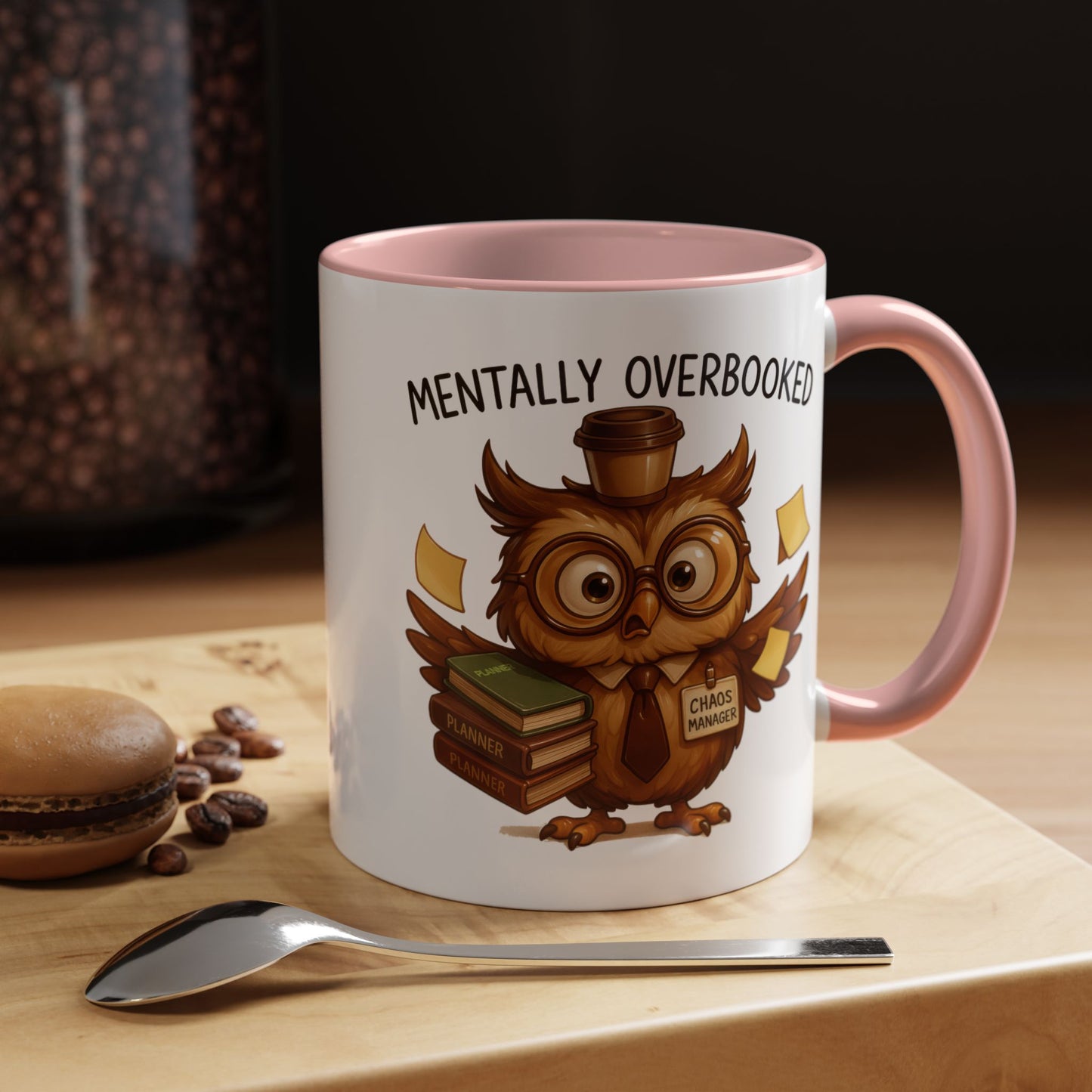 Office Mug - Mentally Overbooked