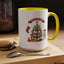 Christmas Mug - Merry Christmas Banner Tree Presents