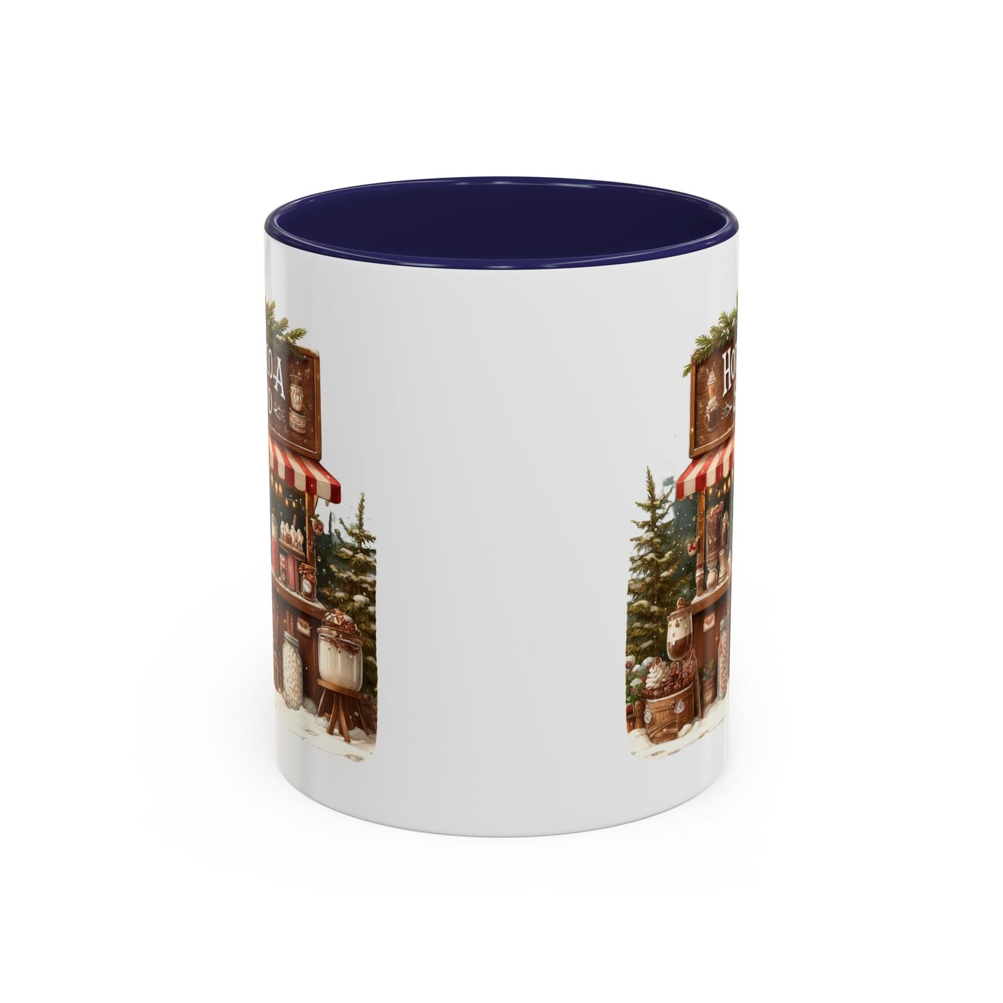 Christmas Mug - Hot Cocoa Stand White Text