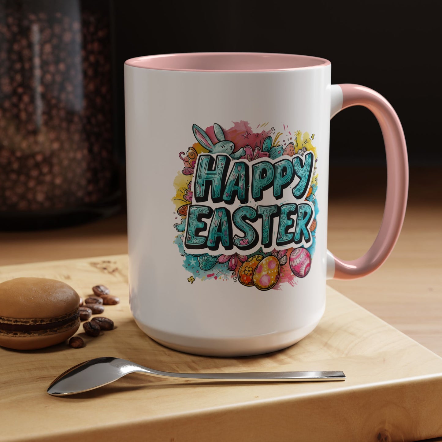 Easter Mug - Happy Easter Blue