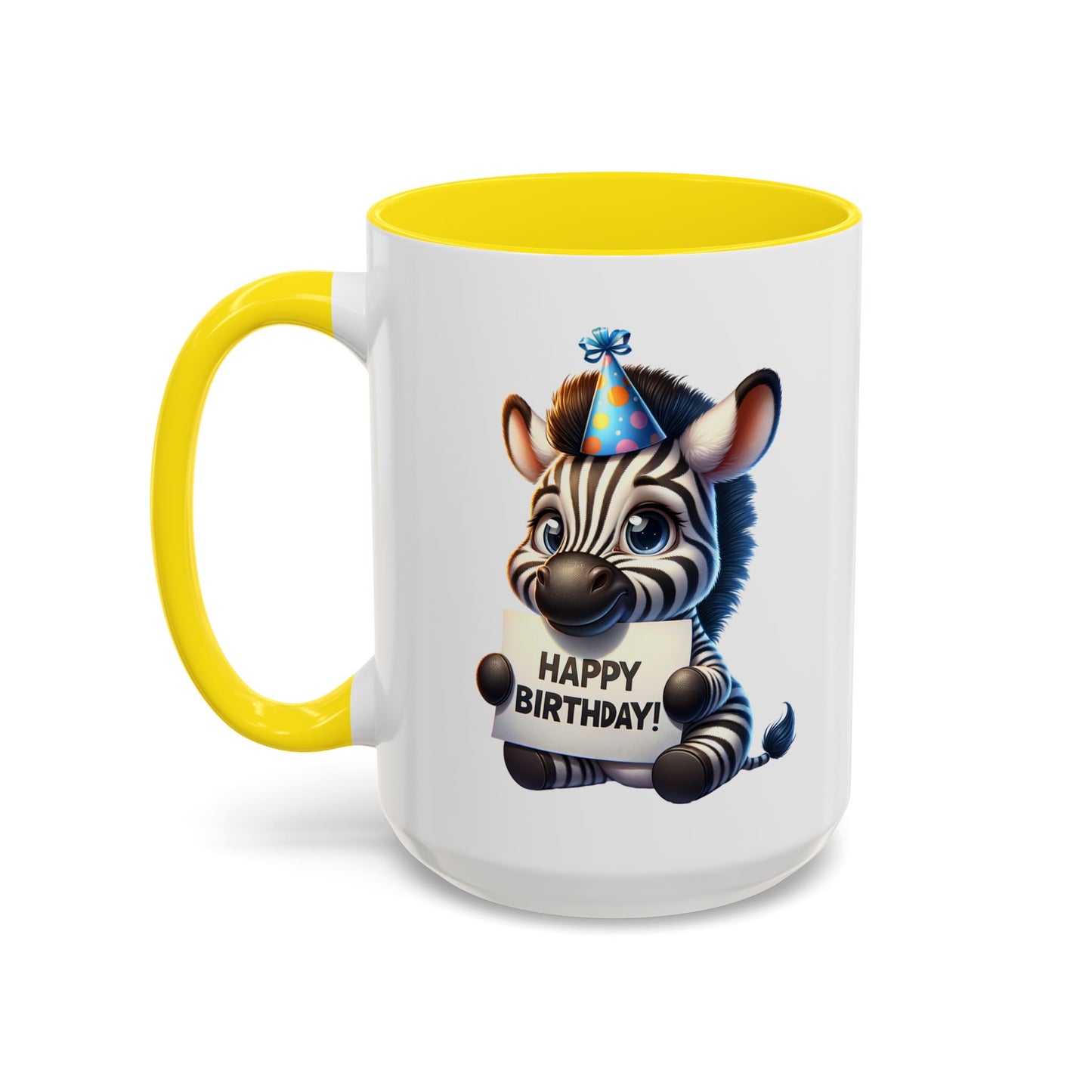 Birthday Mug - Zebra Clipart