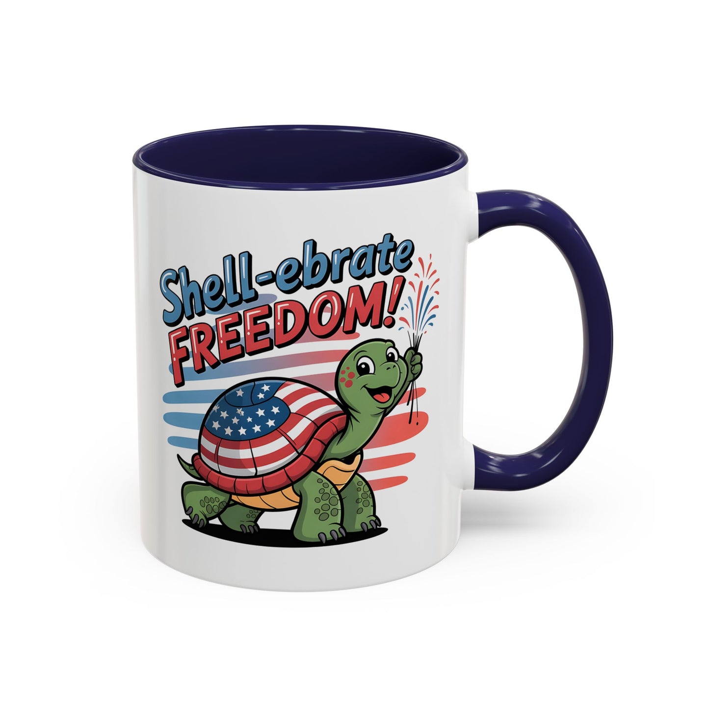4th of July Mug - Shell-ebrate Freedom