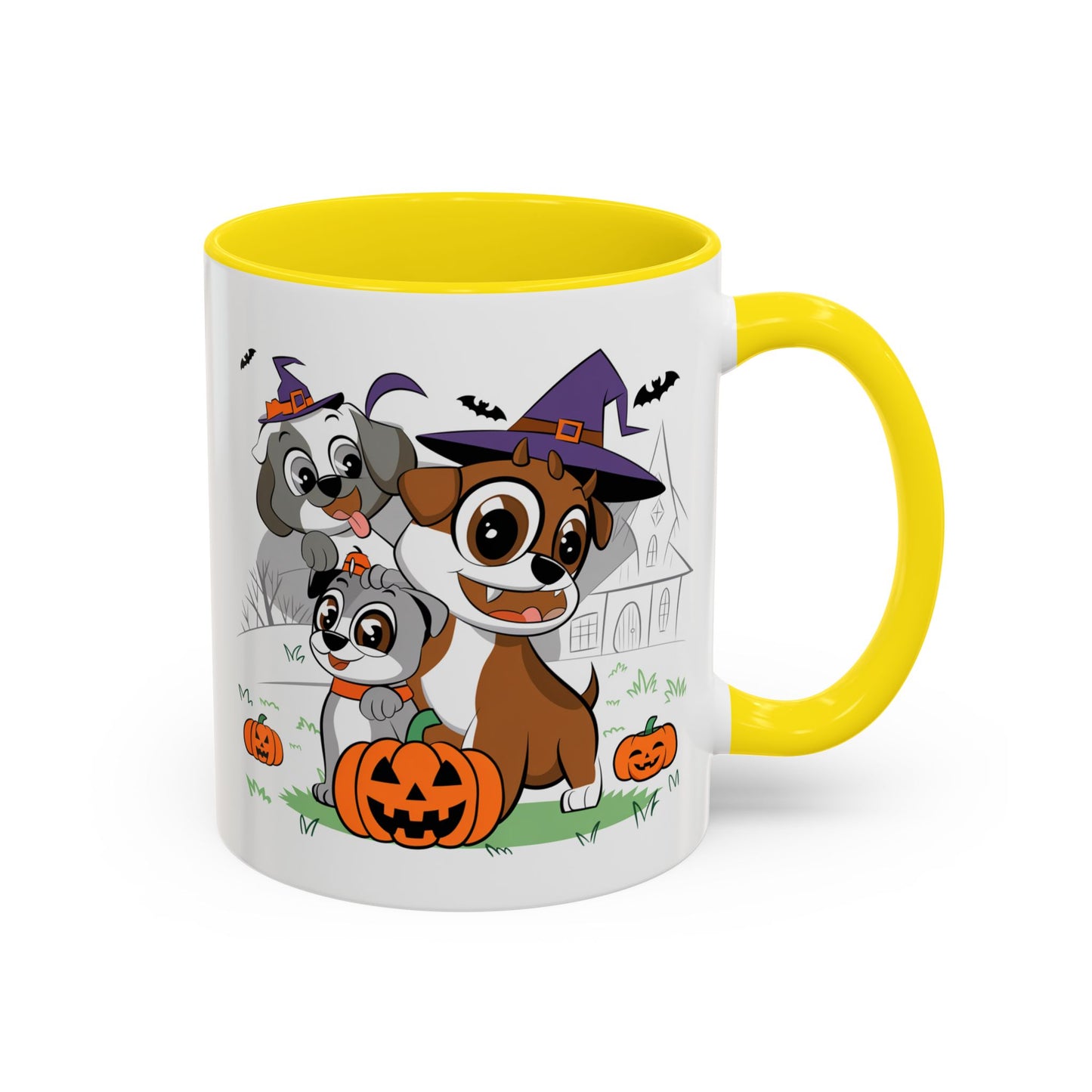 Halloween Mug - Three Puppies