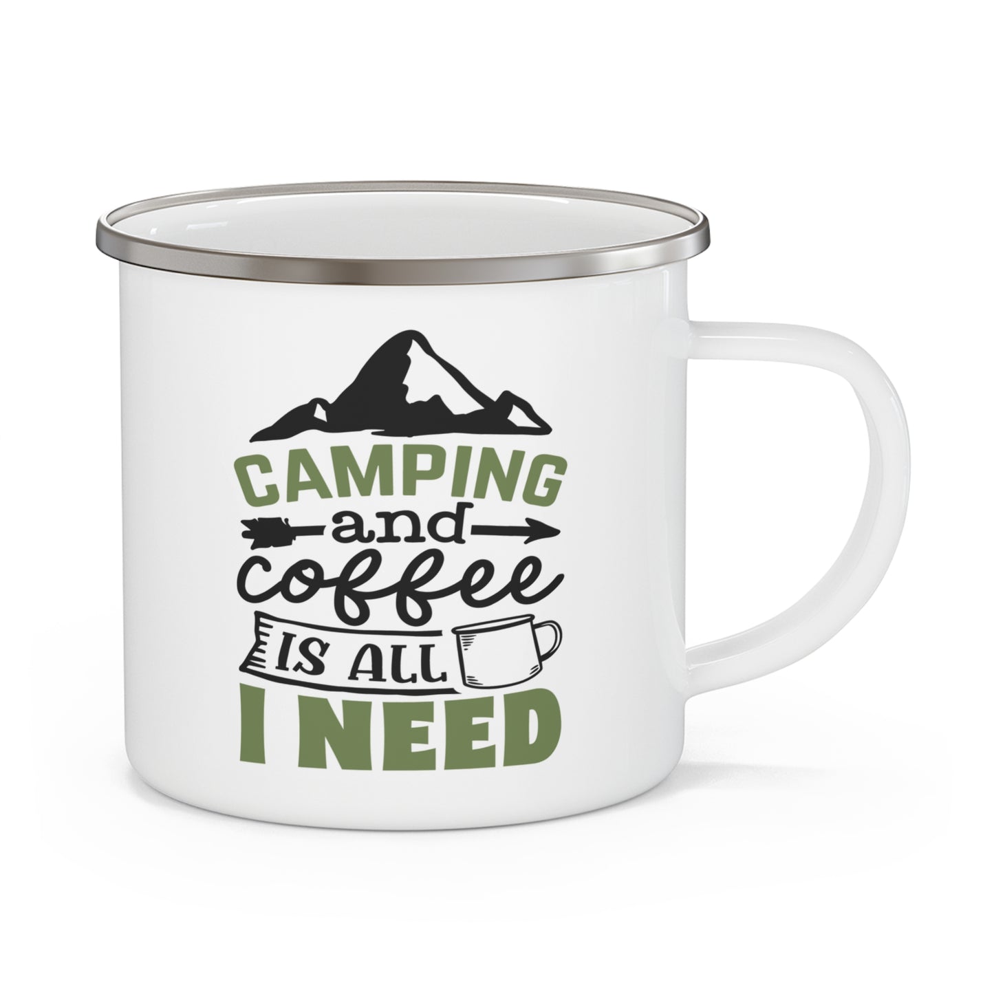 Adventure Mug - Camping and Coffee Is All I Need