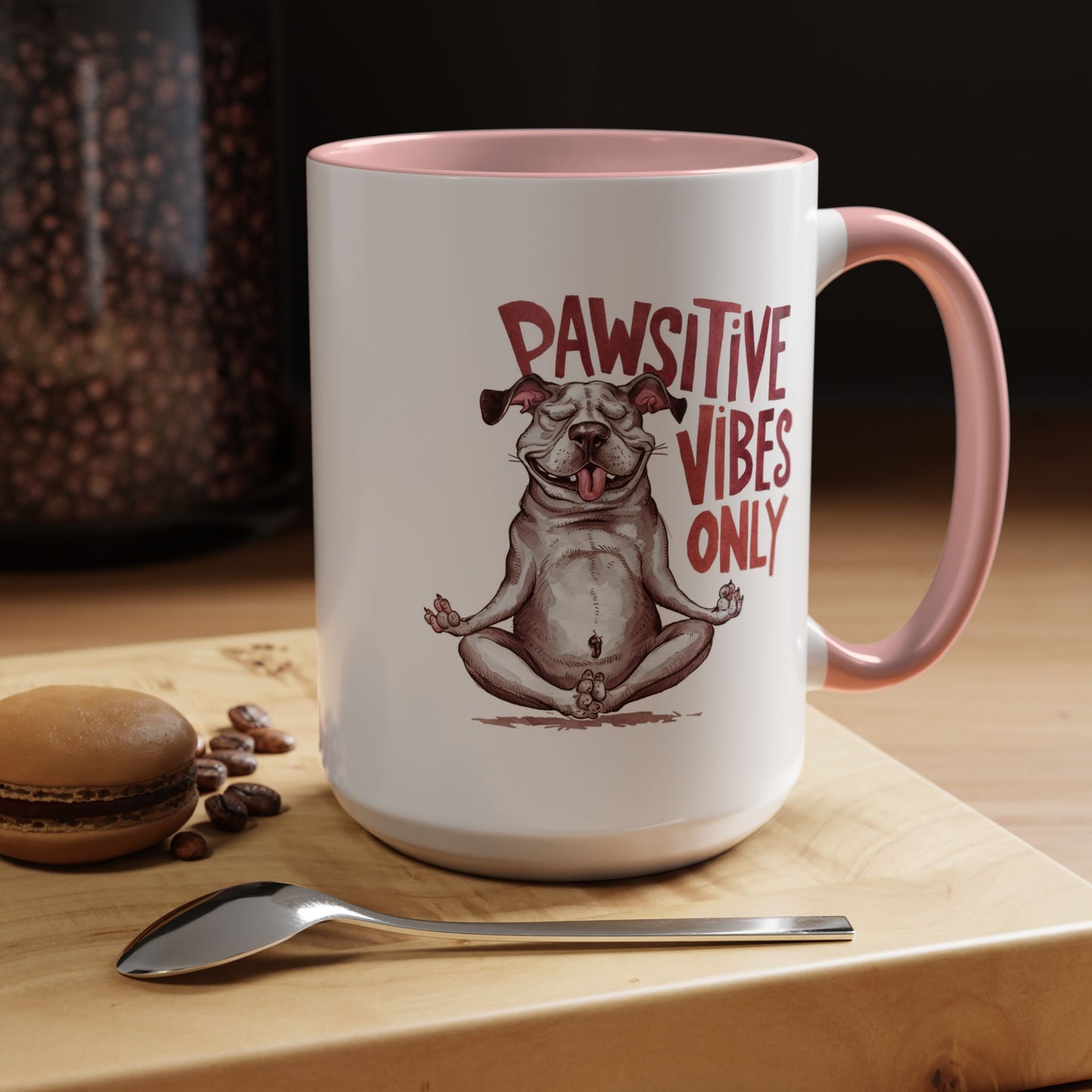 Animal Mug - Pawsitive Vibes Only