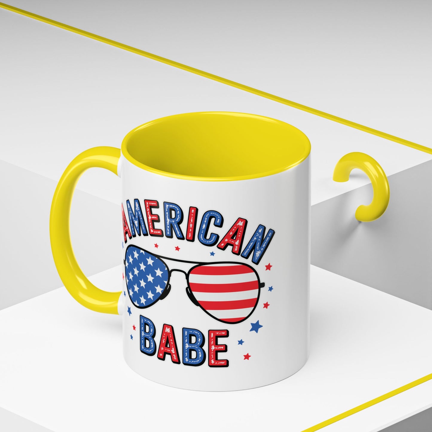 4th of July Mug - American Babe Sunglasses