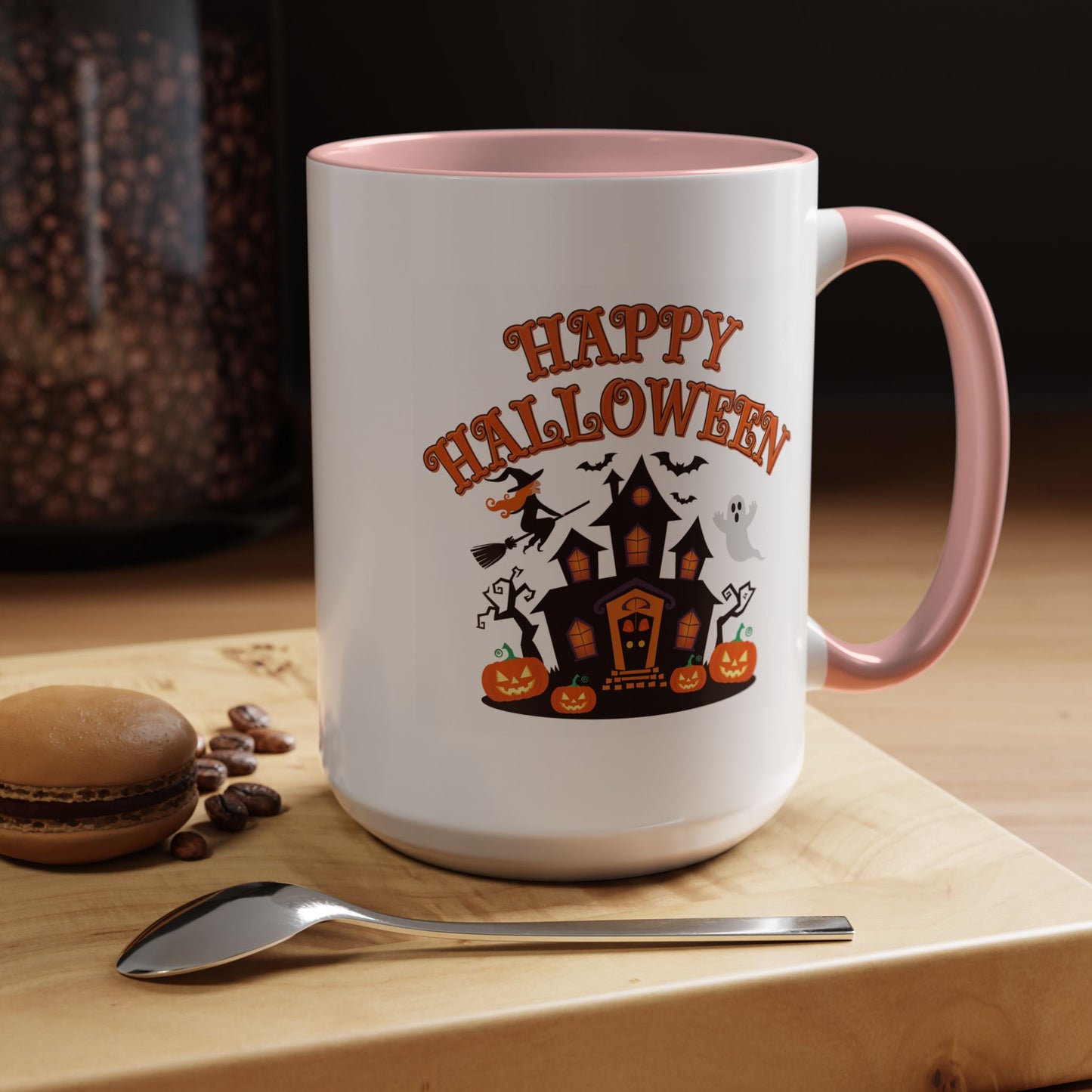 Halloween Mug - Happy Halloween Ghost House