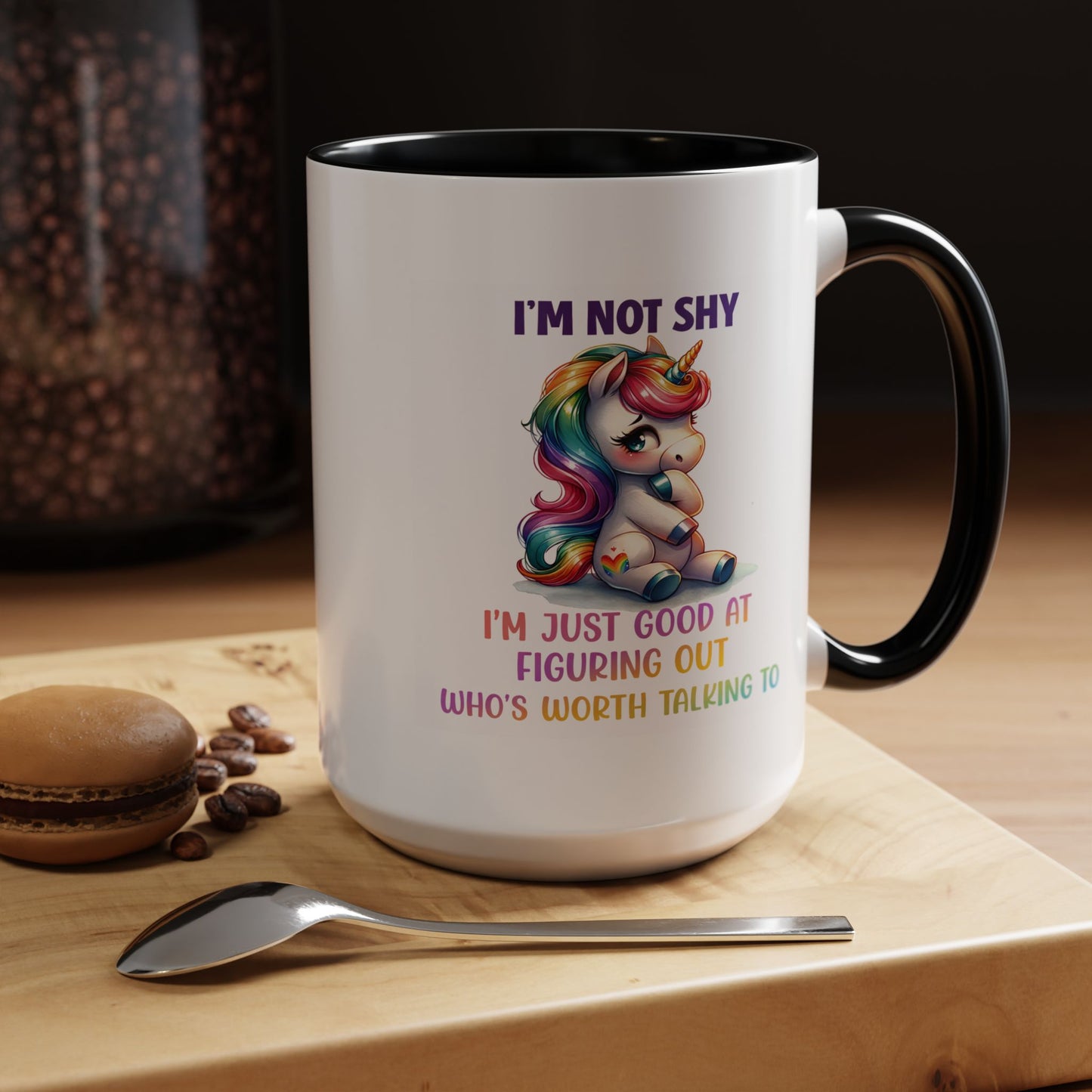 Humor Mug - I'm Not Shy