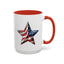 4th of July Mug - American Flag Star 3