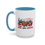 4th of July Mug - Peace Love America