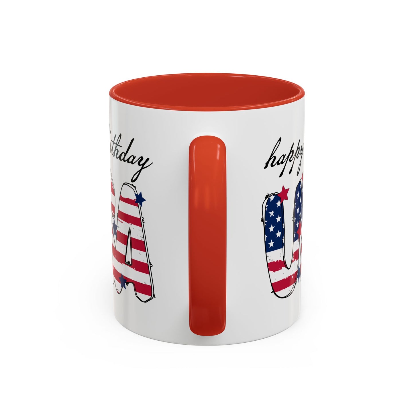 4th of July Mug - Happy Birthday USA