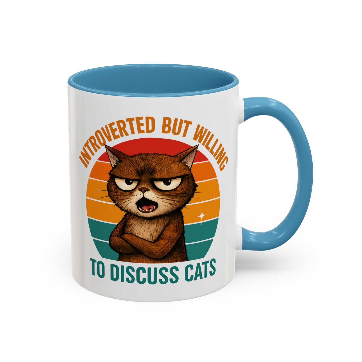 Animal Mug - Introverted But Willing To Discuss Cats