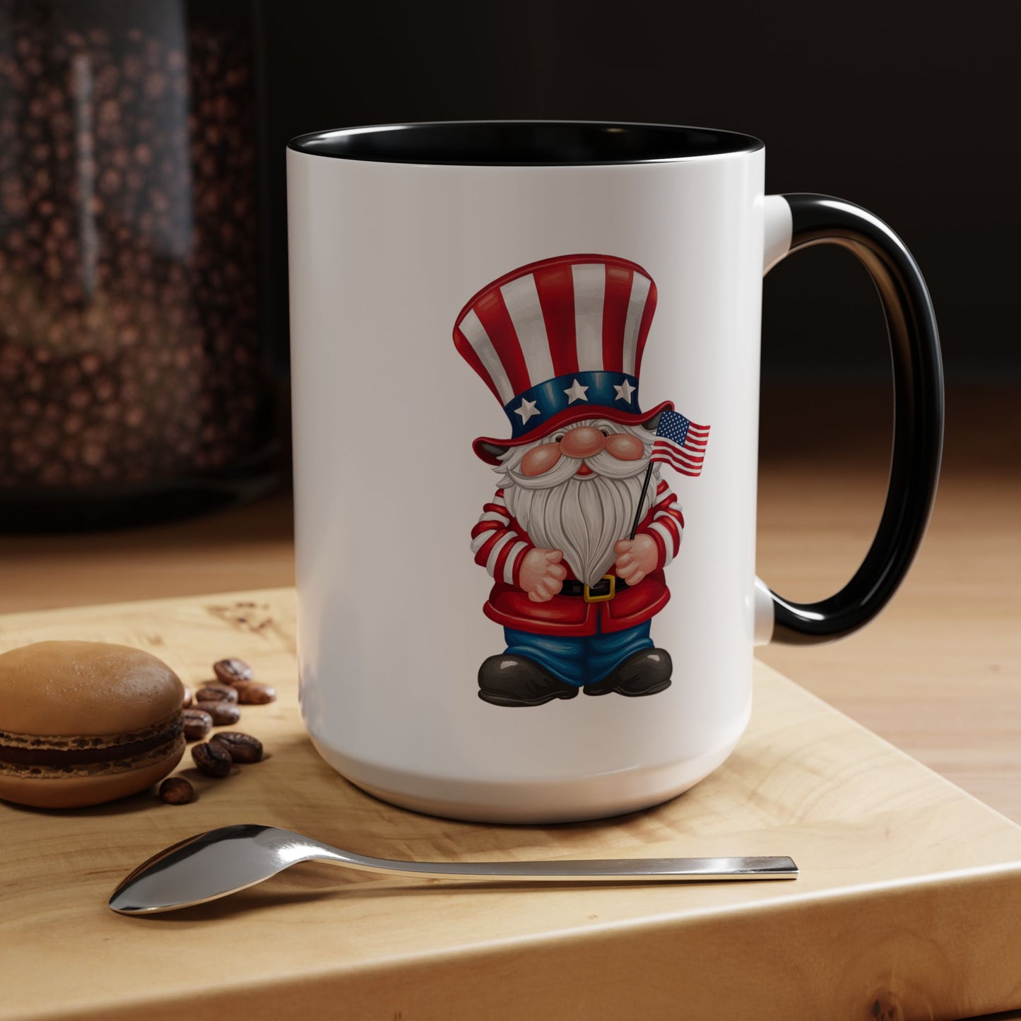 4th of July Mug - American Gnome 11