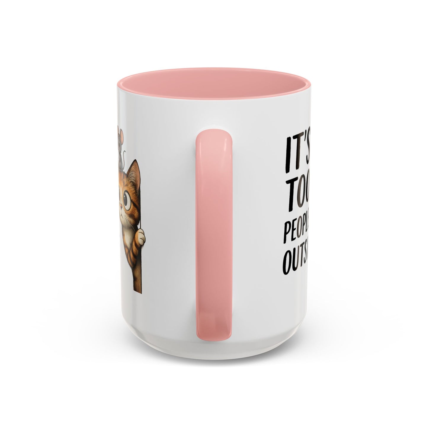 Animal Mug - It's Too Peopley Outside