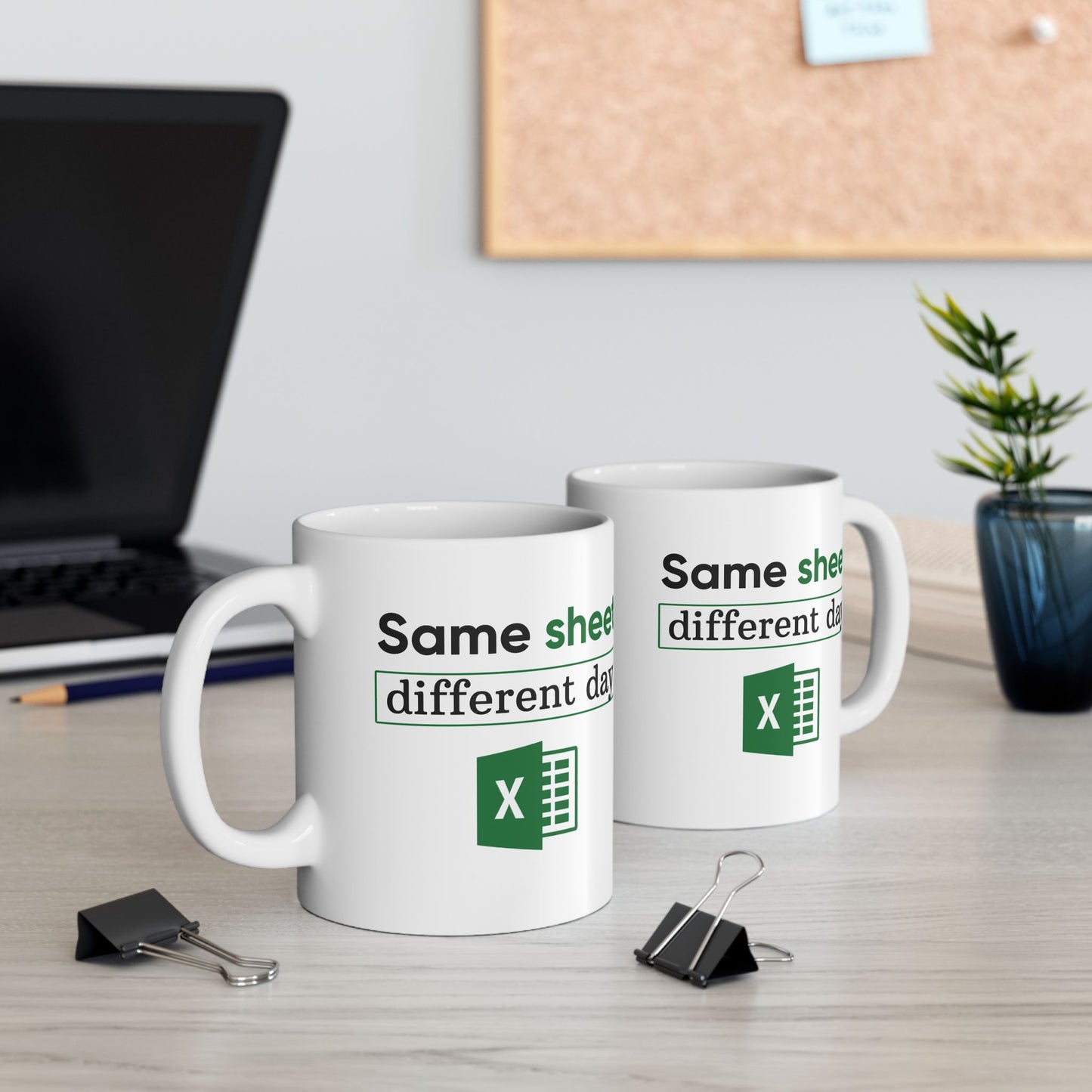 Office Mug - Same Sheet