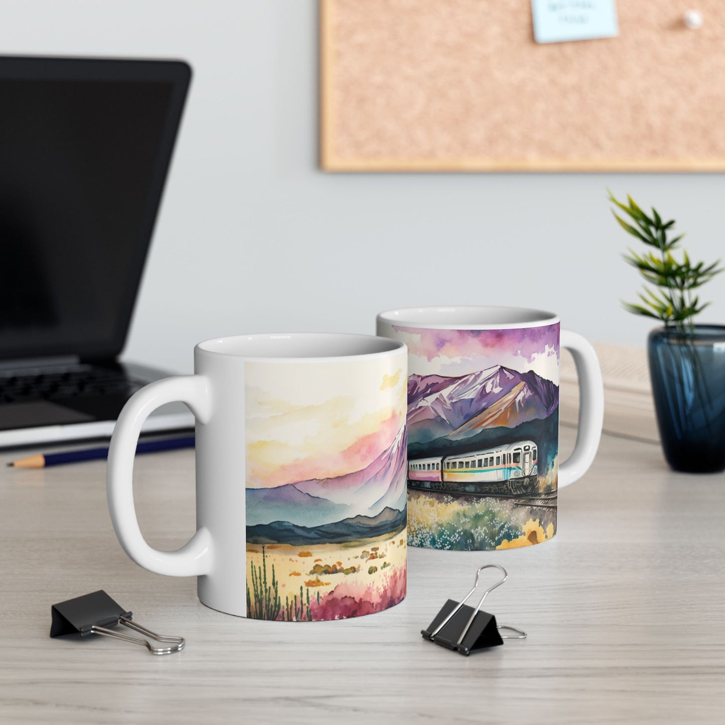 Adventure Mug - Train Journey 3