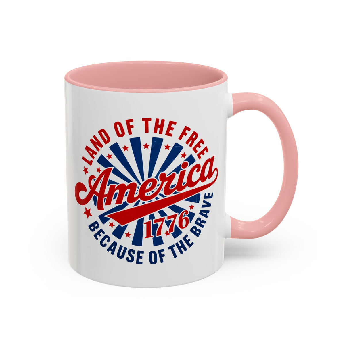4th of July Mug - America 1776 Land of the Free