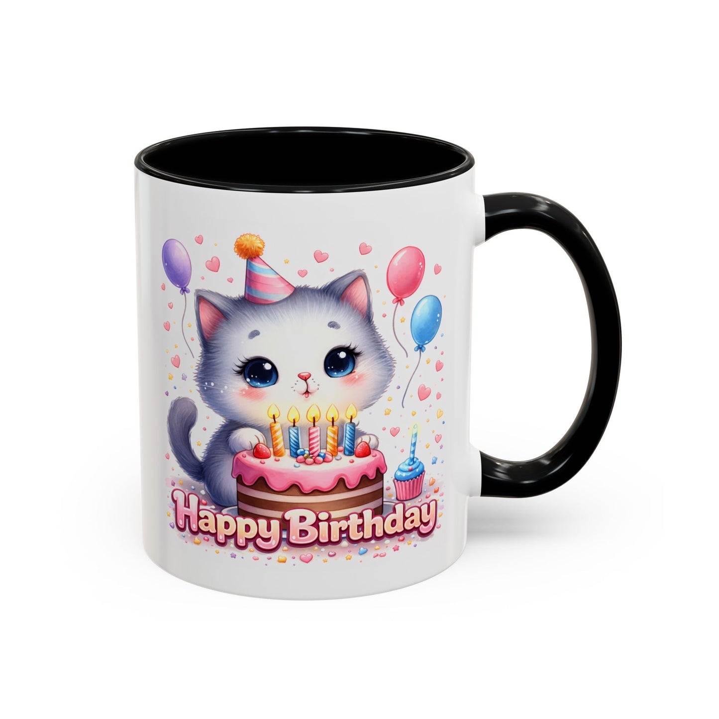 Birthday Mug - Birthday Kitty
