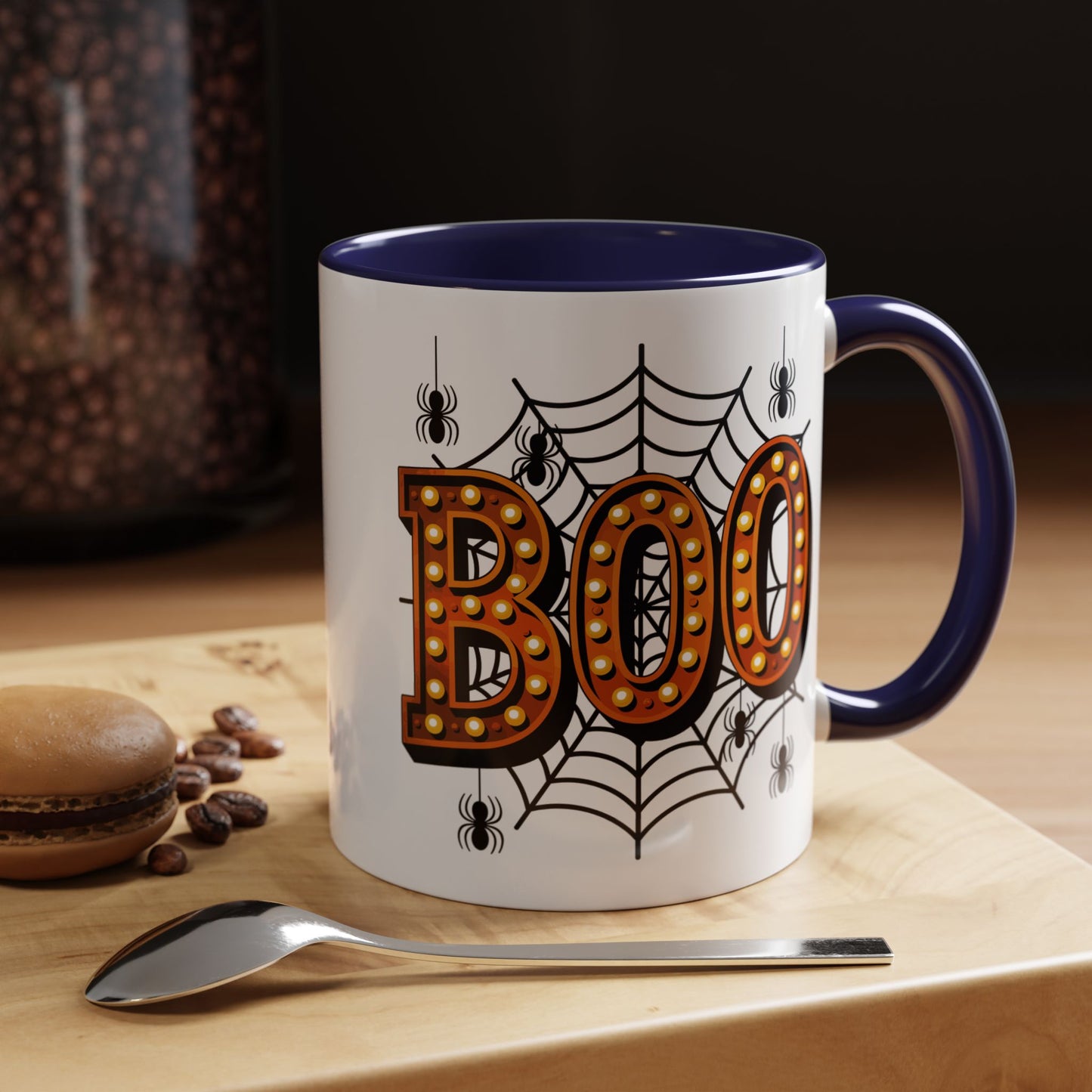 Halloween Mug - Boo Spider Web