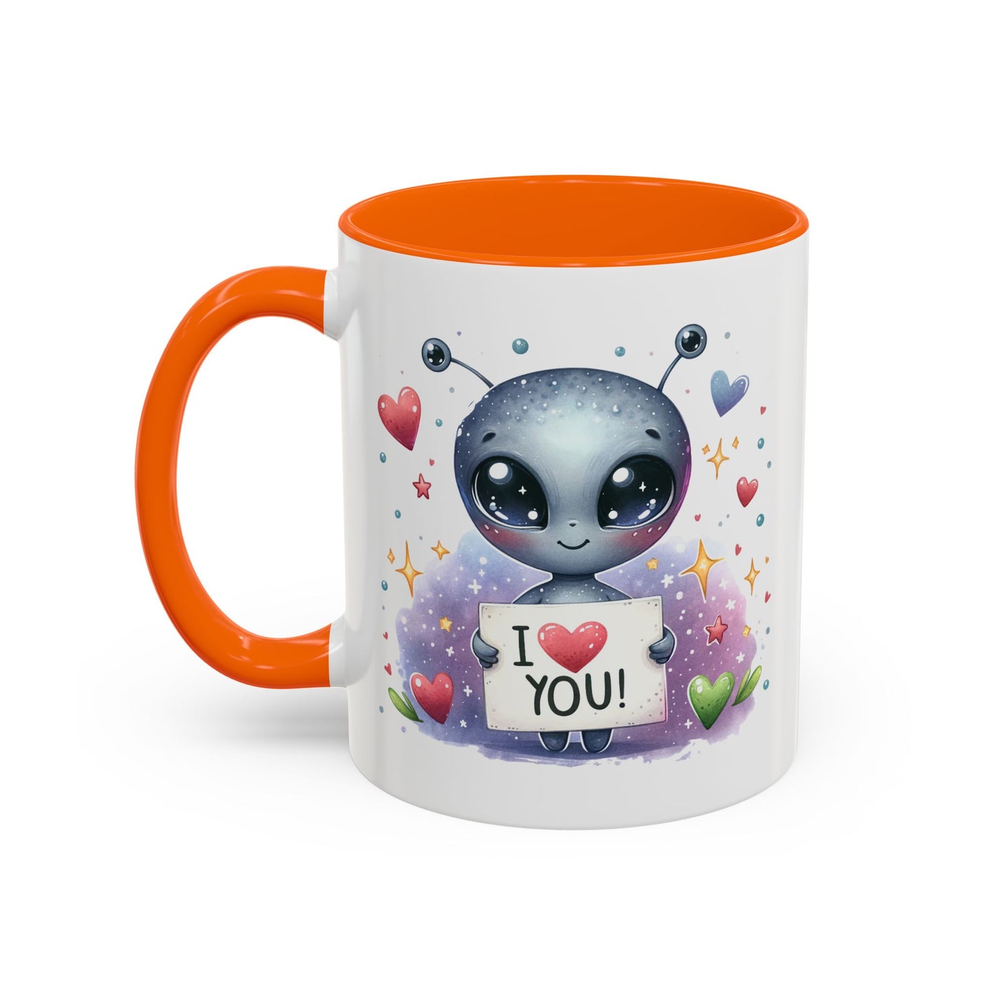 Anniversary Mug - I Love You Alien