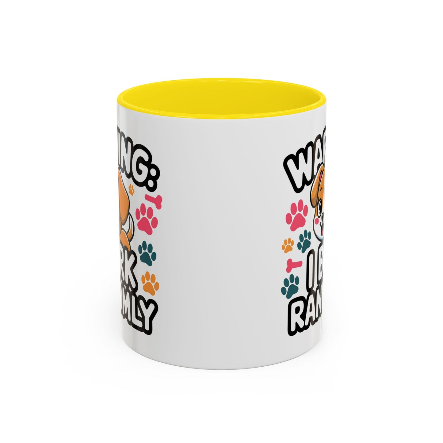 Animal Mug - Warning I Bark Randomly