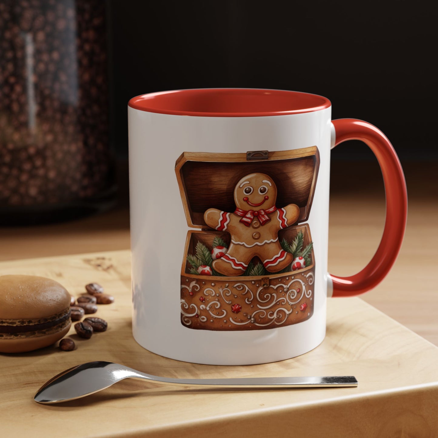 Christmas Mug - Gingerbread Man Box