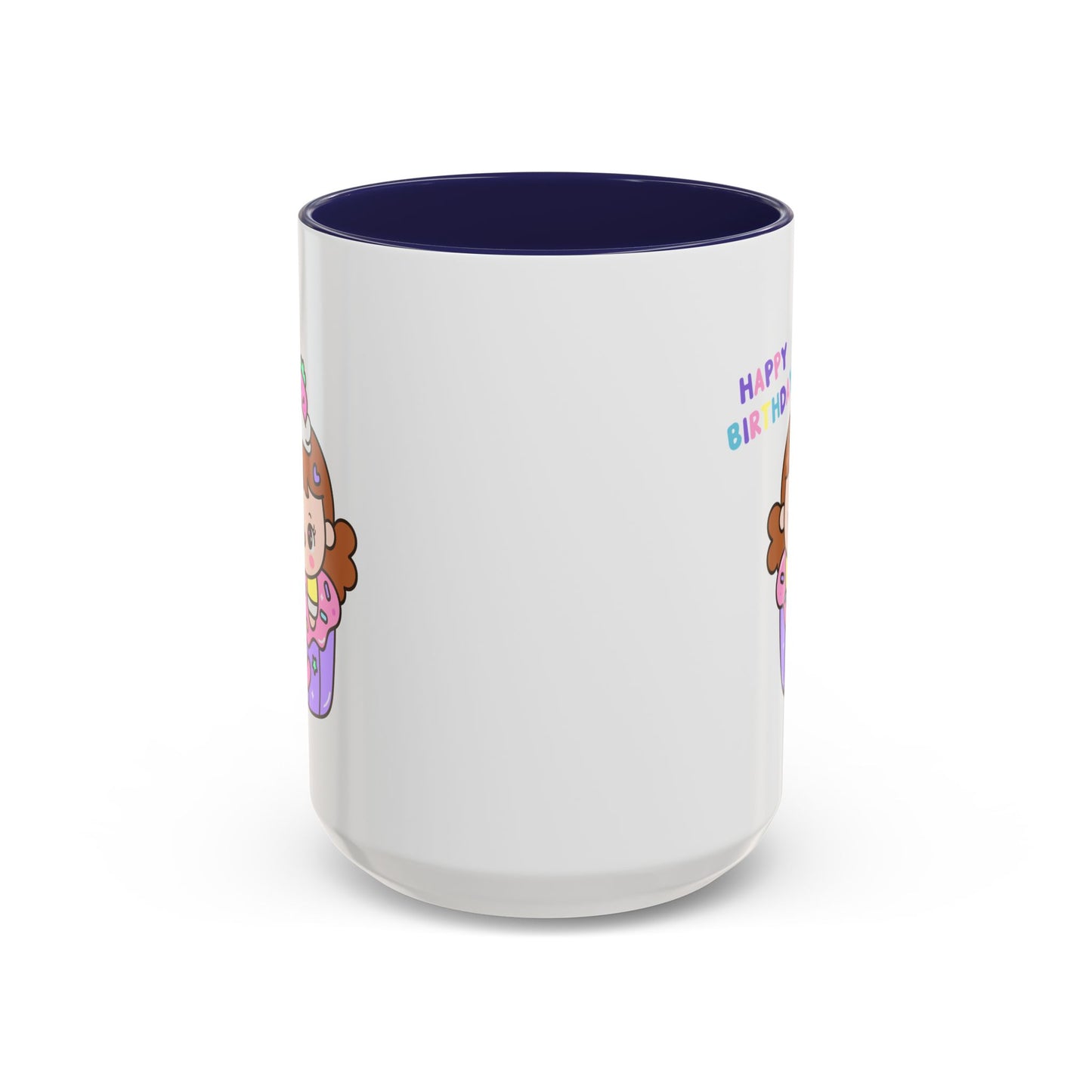 Birthday Mug - Cute Girl Cupcake