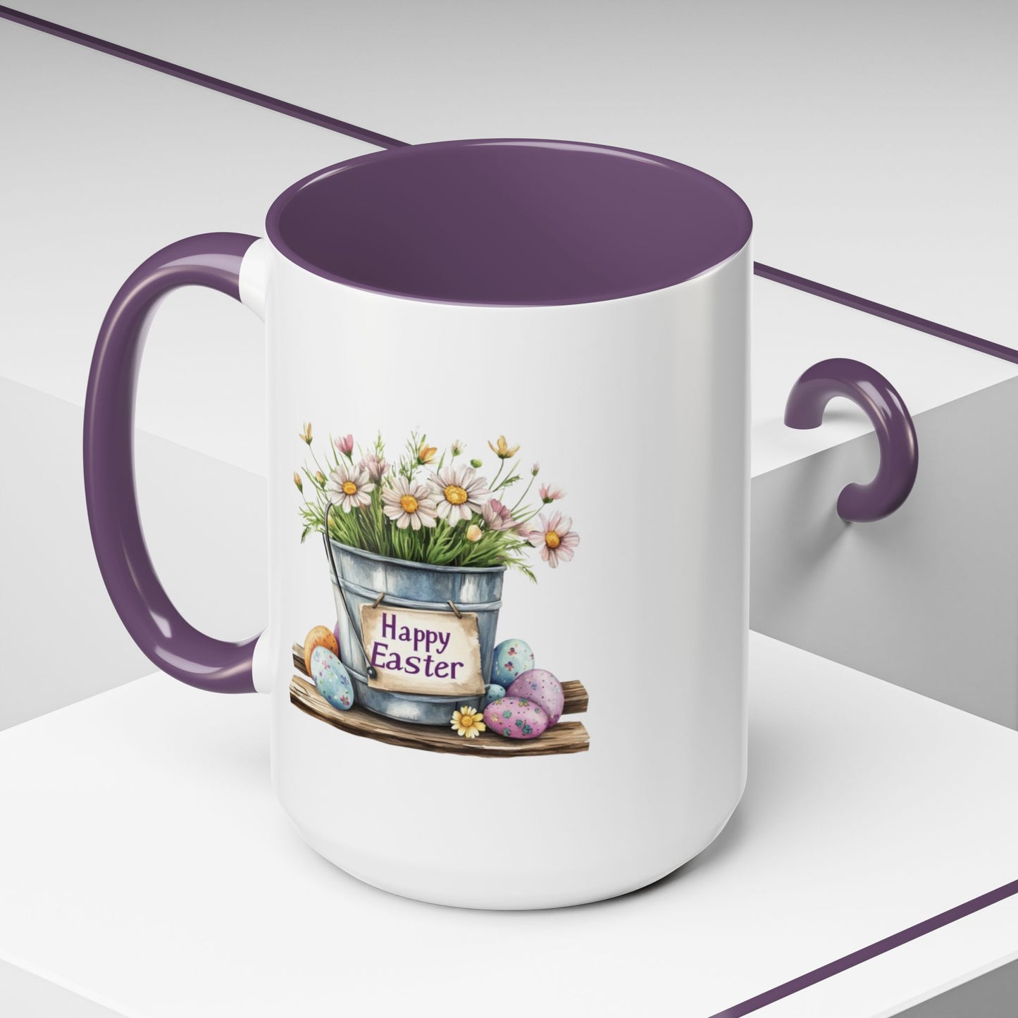 Easter Mug - Flower Bucket