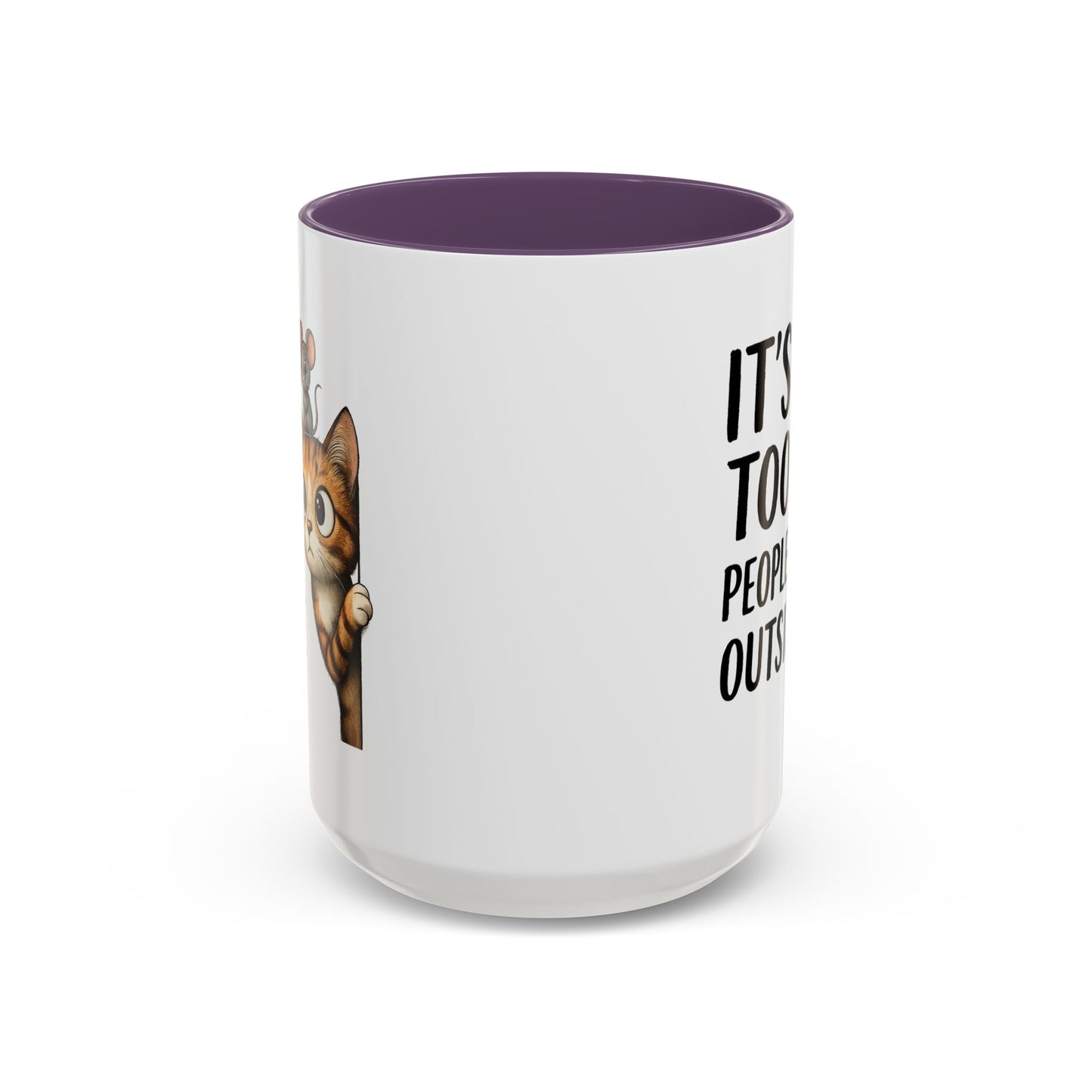 Animal Mug - It's Too Peopley Outside