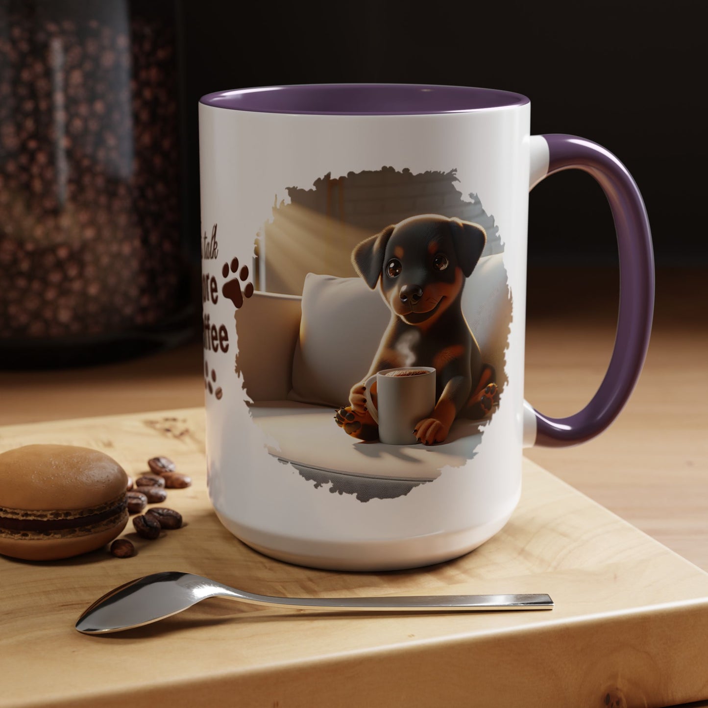 Animal Mug - Dog Coffee Wrap 16